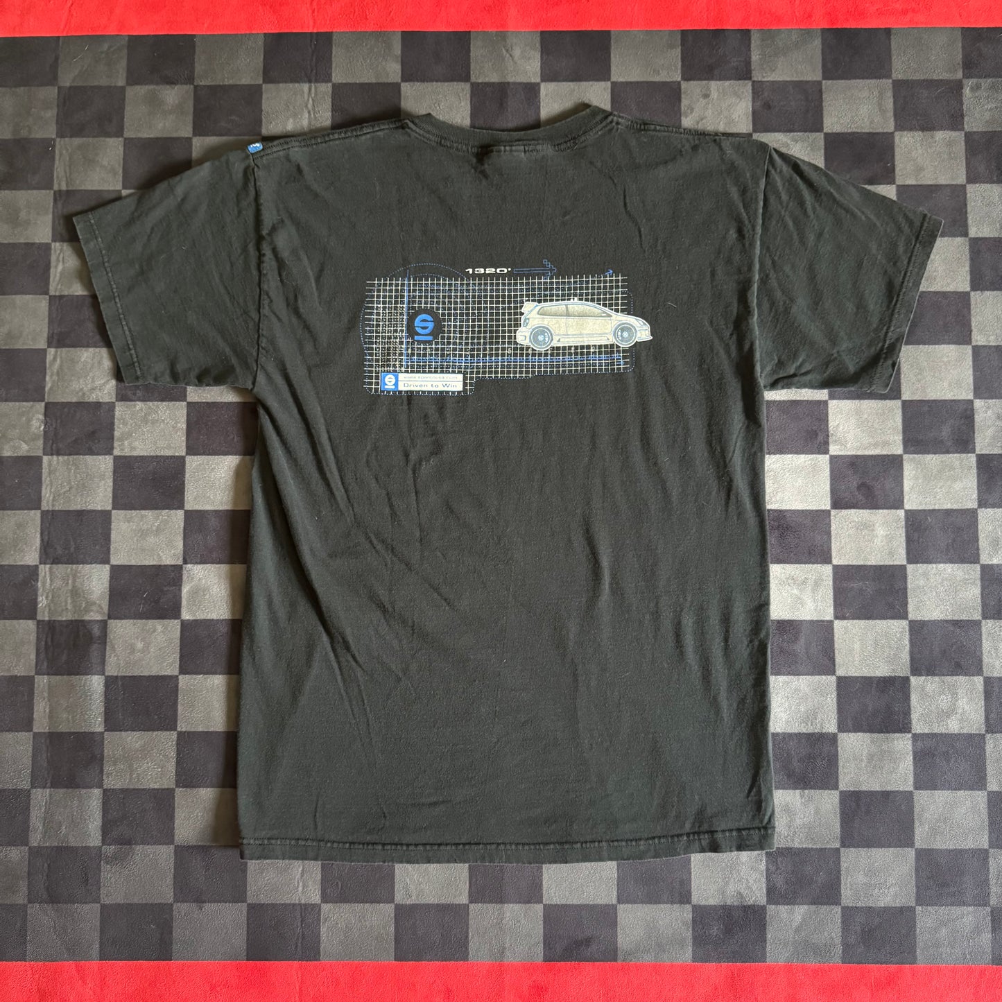 Sparco Honda Civic SI Dyno Black T-Shirt Large