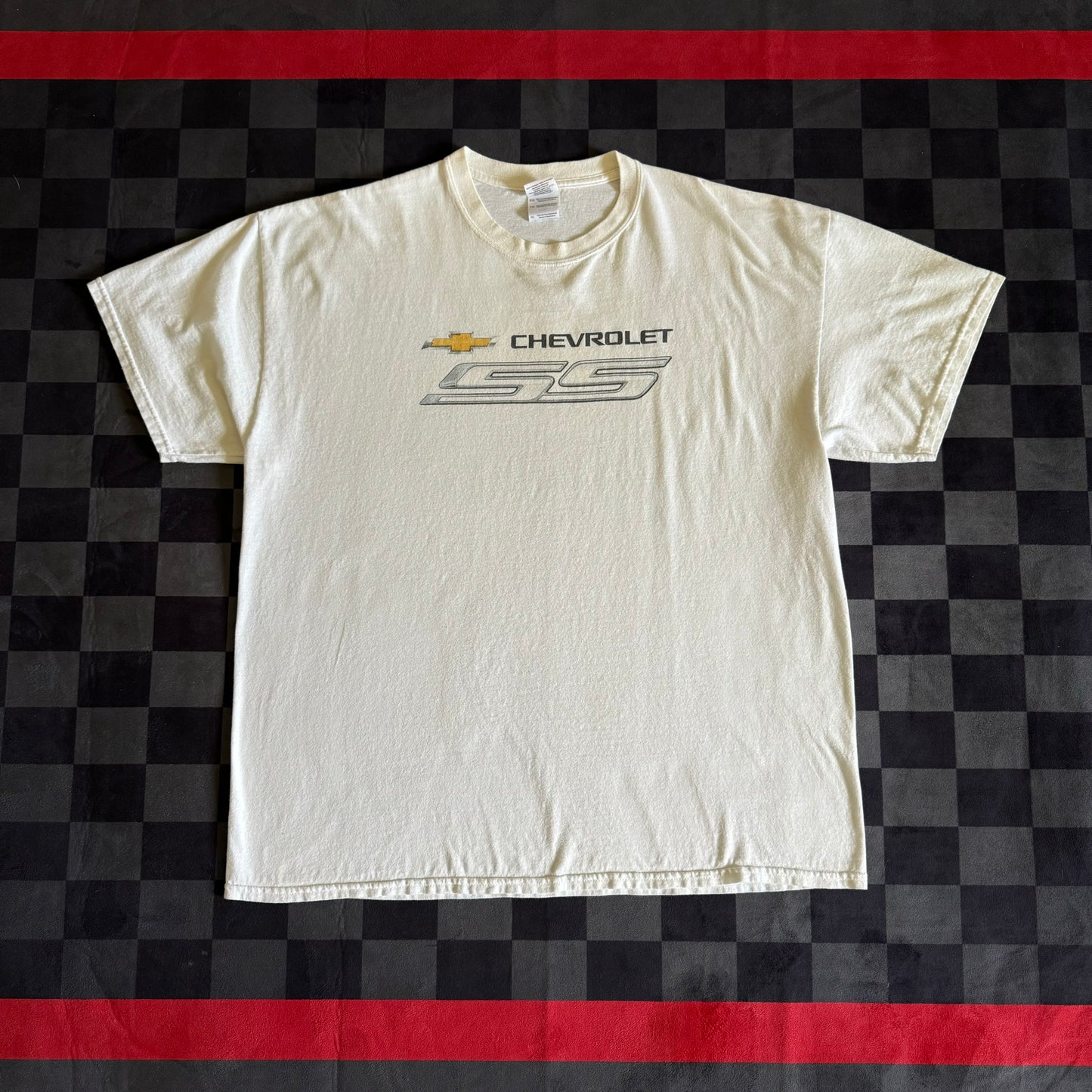 Chevrolet SS Nascar Stock Car White T Shirt