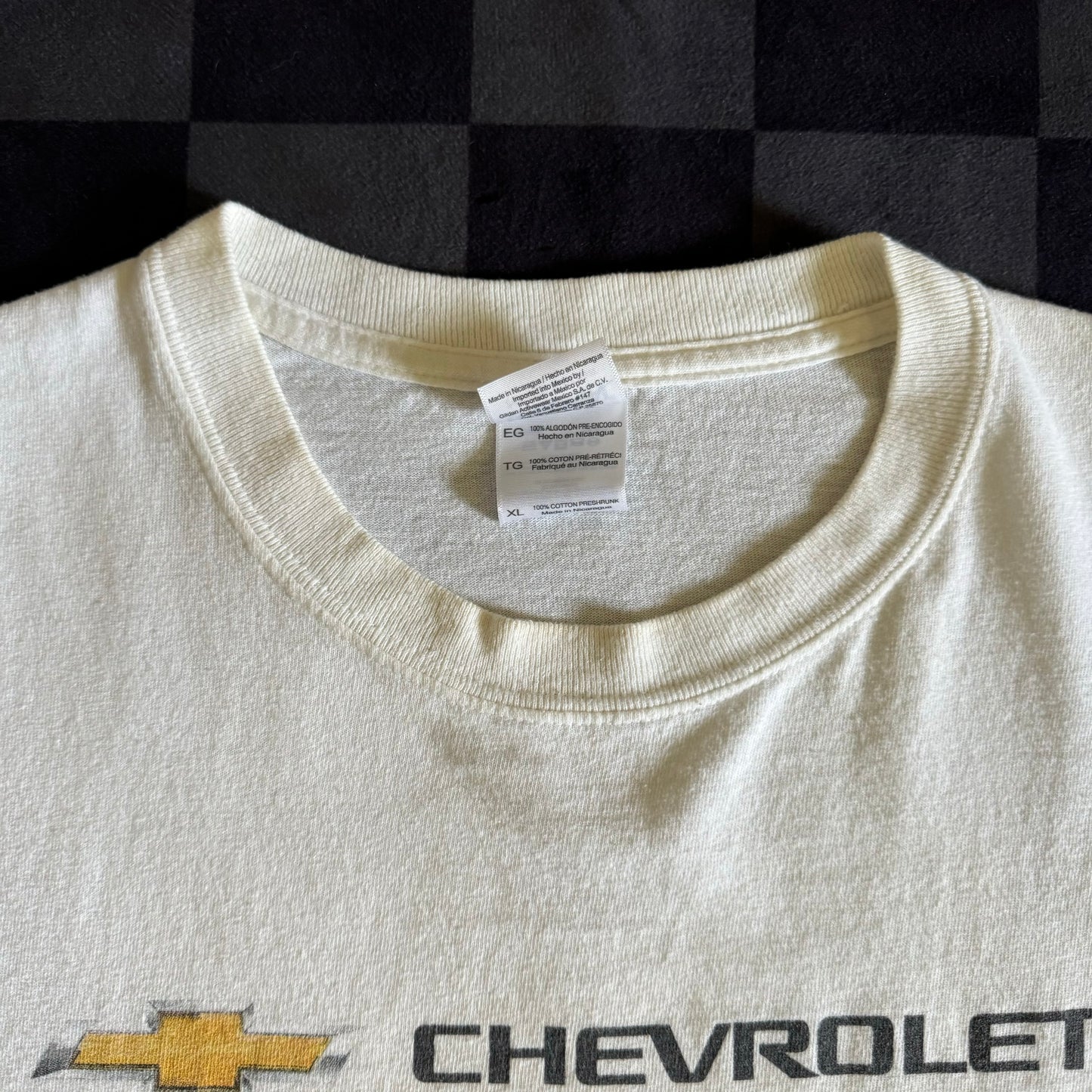 Chevrolet SS Nascar Stock Car White T Shirt
