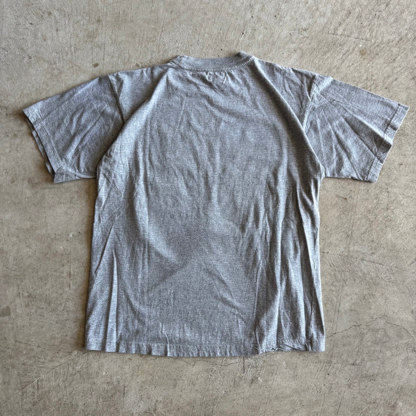 Vintage 24 Heures du Mans Grey T Shirt Size Medium