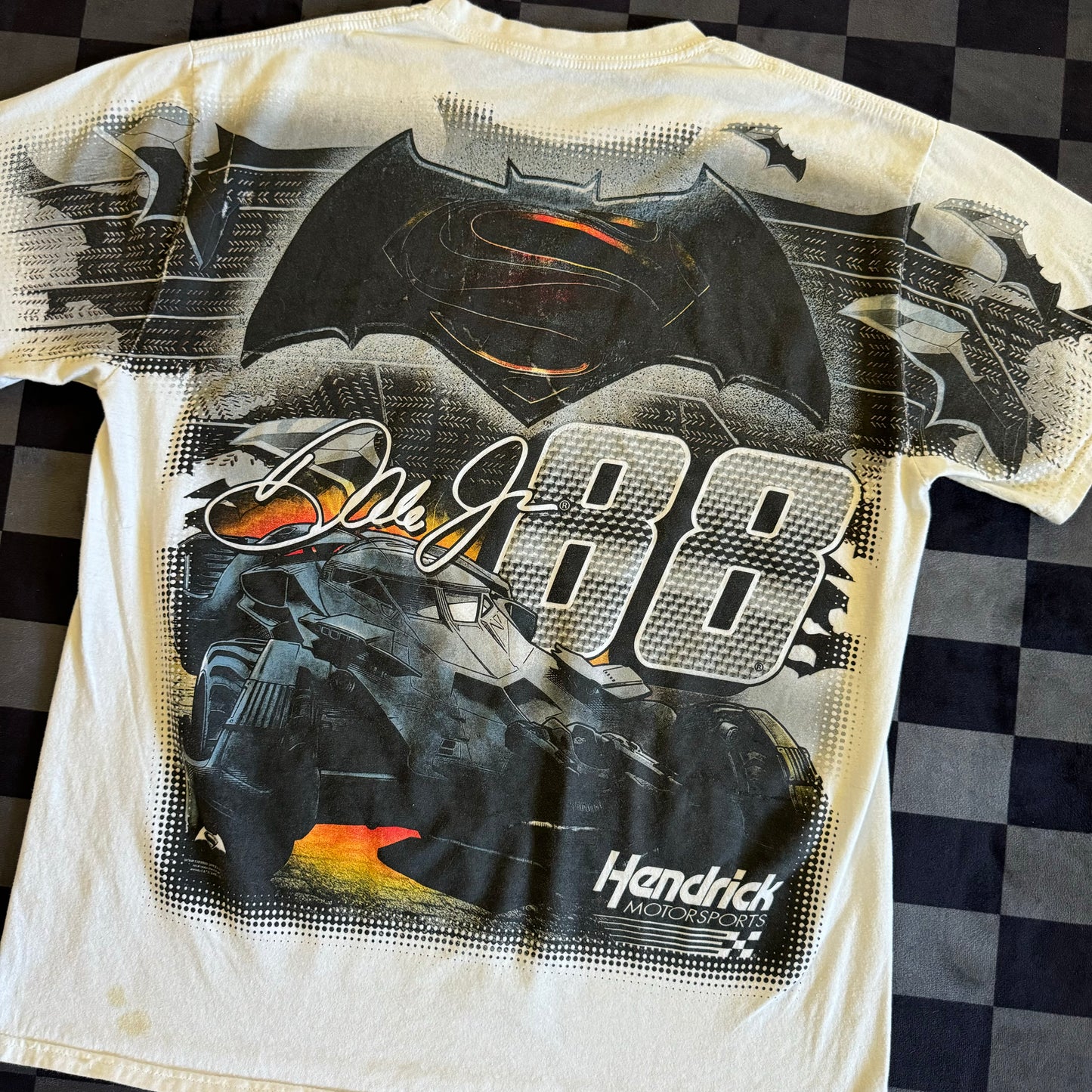 Dale Earnhardt Jr 88 Batman NASCAR T Shirt Large