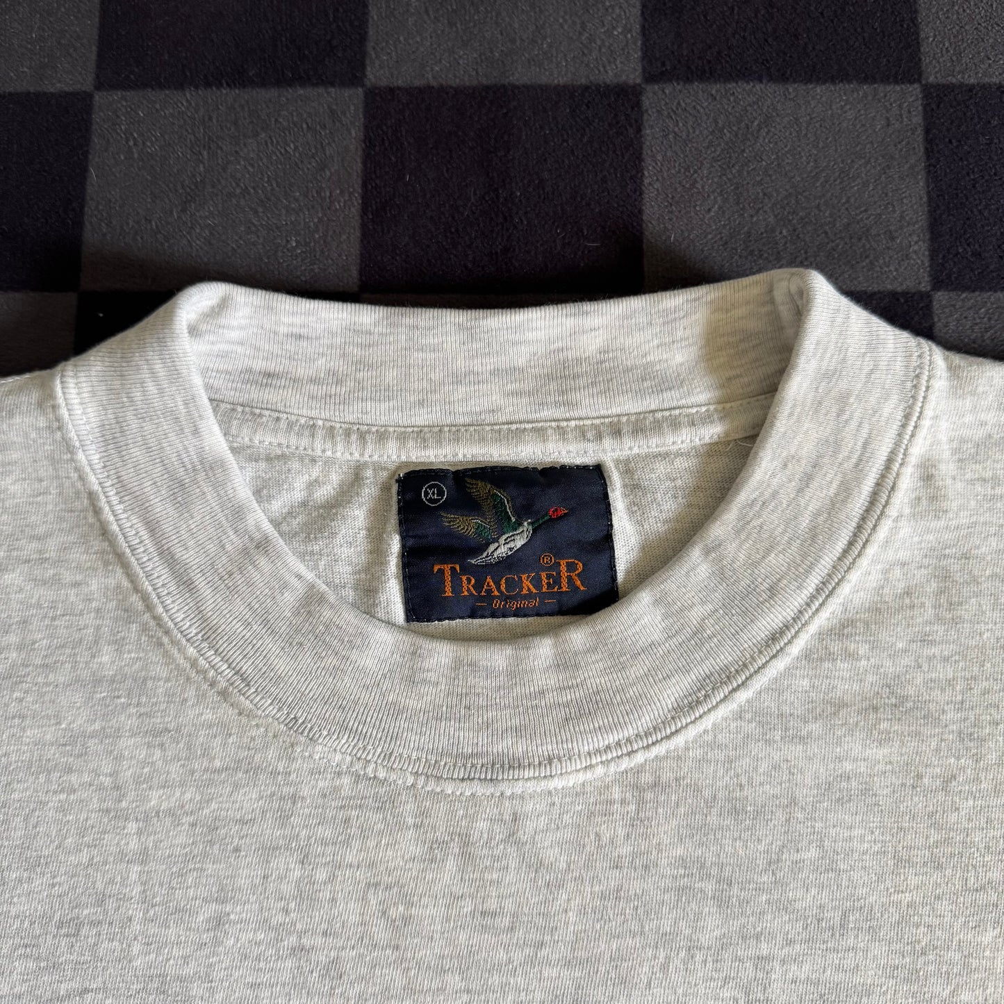 Vintage 90s Mercedes SLR Bertel O. Steen Dealership Grey T Shirt Size XL
