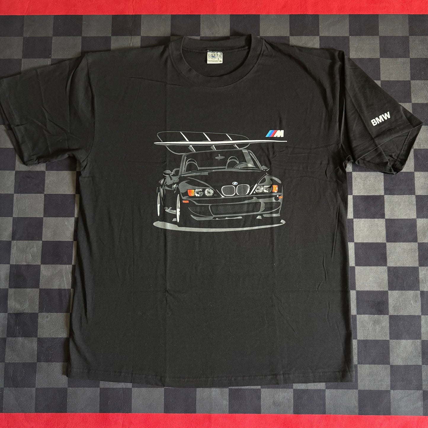 Vintage 90s BMW Z3M Black T Shirt Size XL