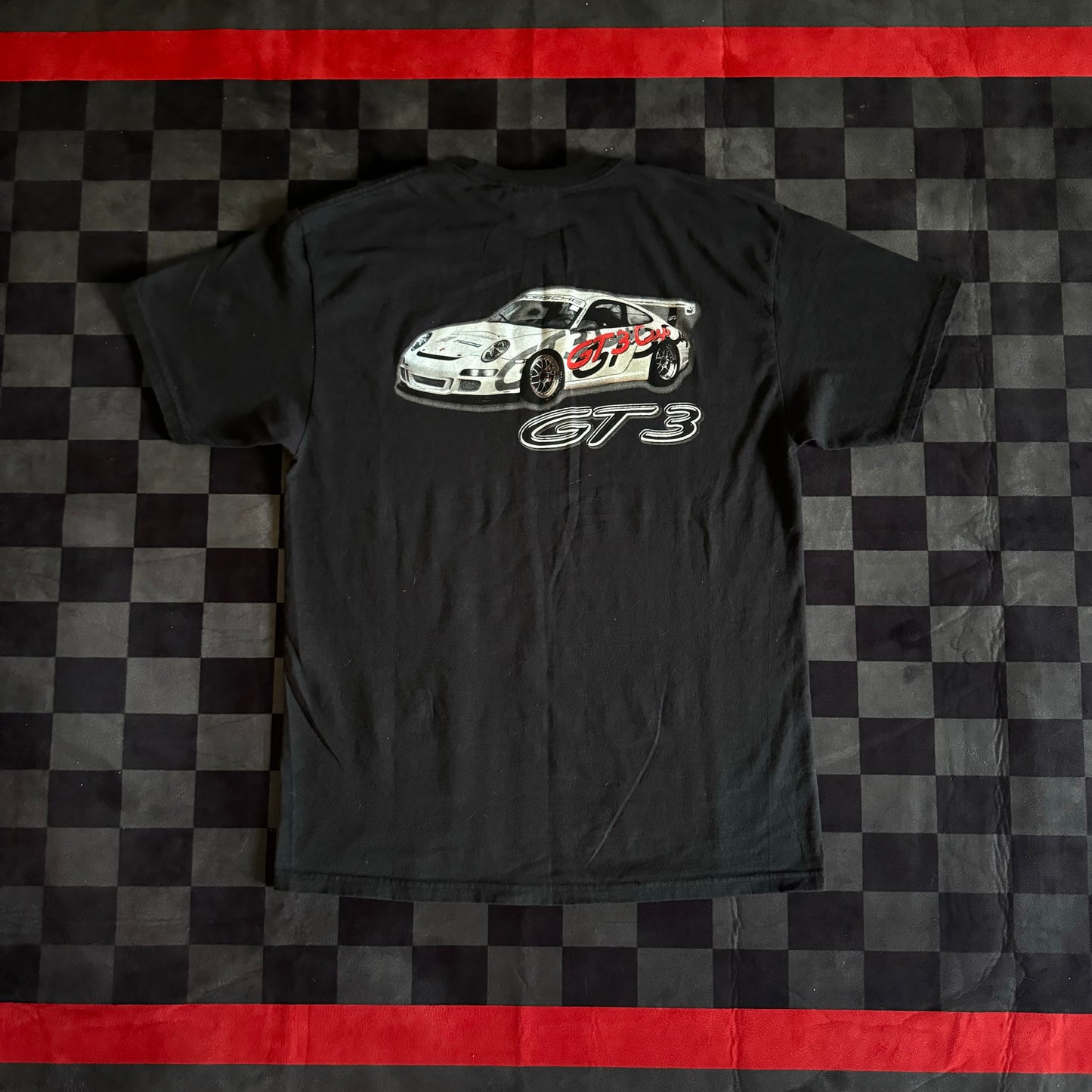 Porsche 997.1 GT3 Cup Car Black T Shirt