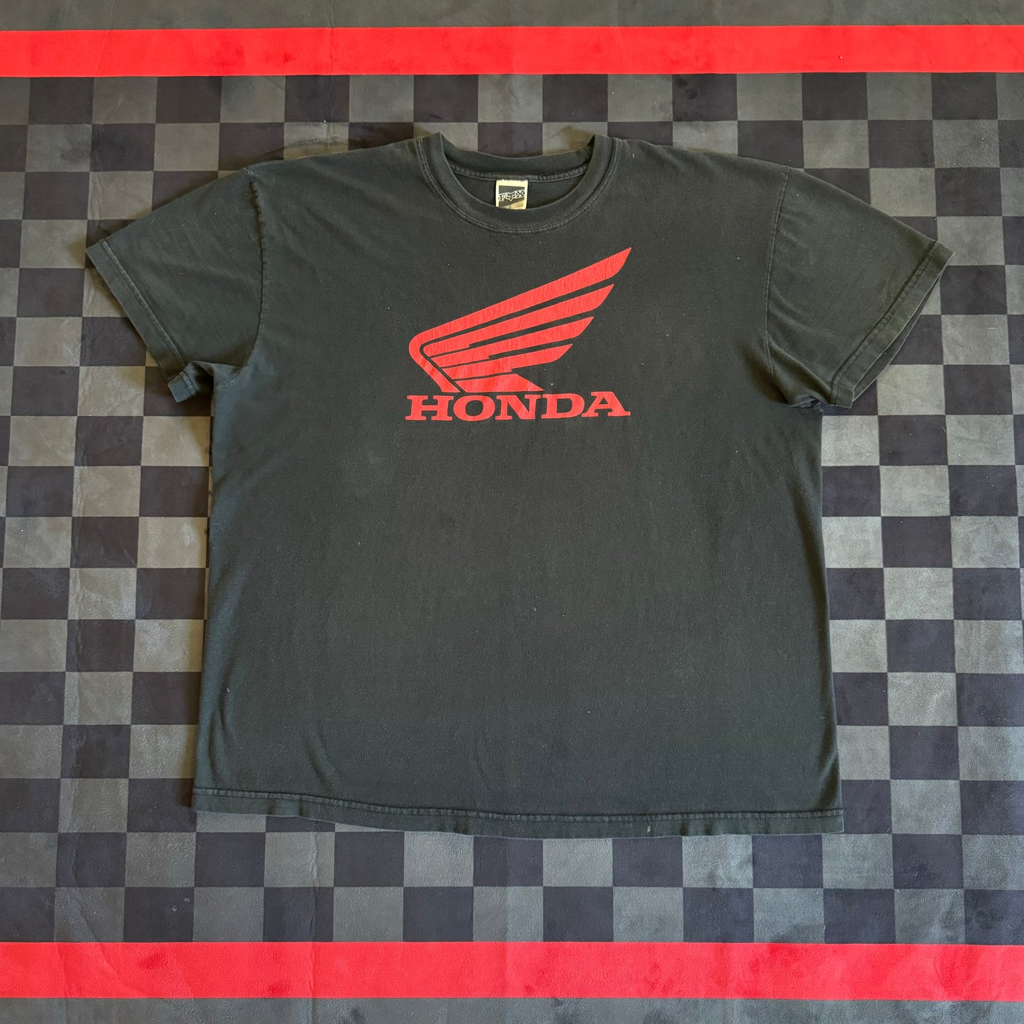 Honda Fox Racing Black T Shirt 2XL