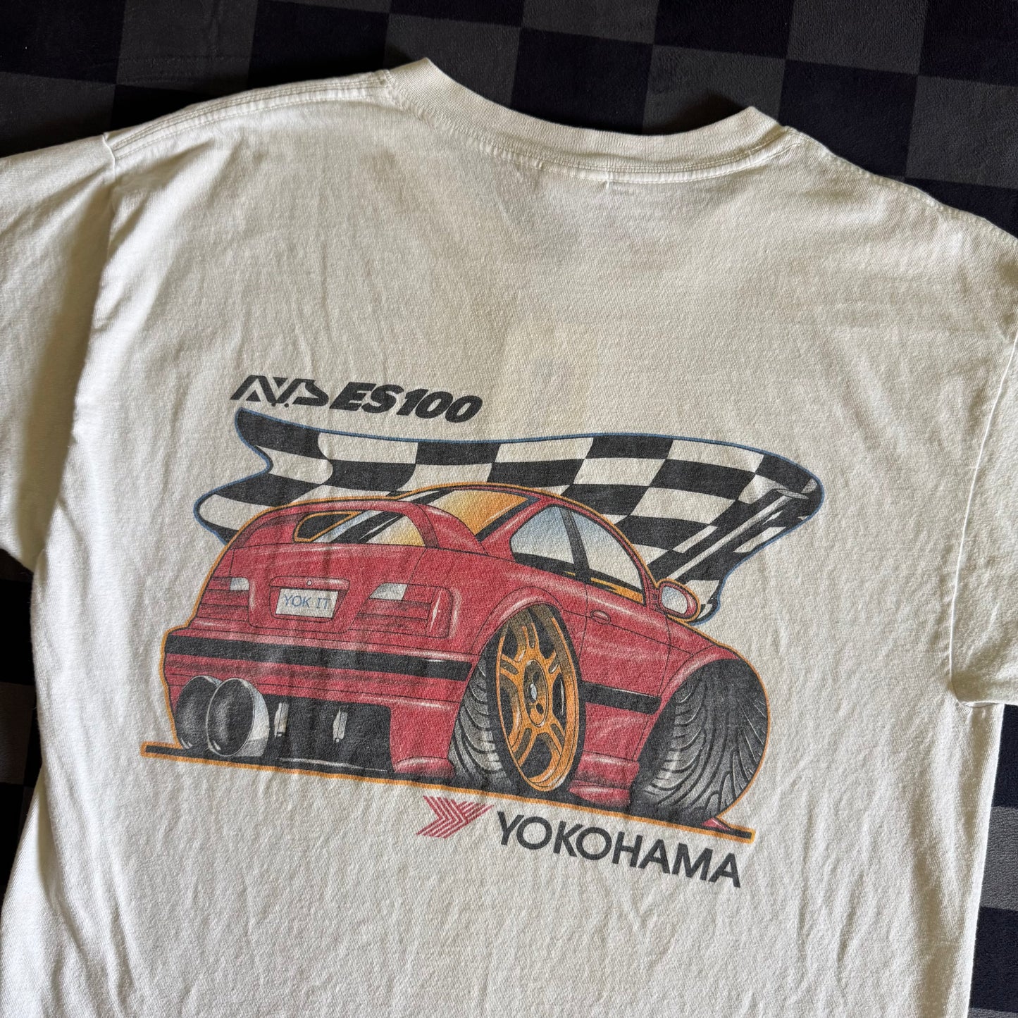 Vintage Yokohama AVS ES100 Tires BMW E36 T Shirt Large