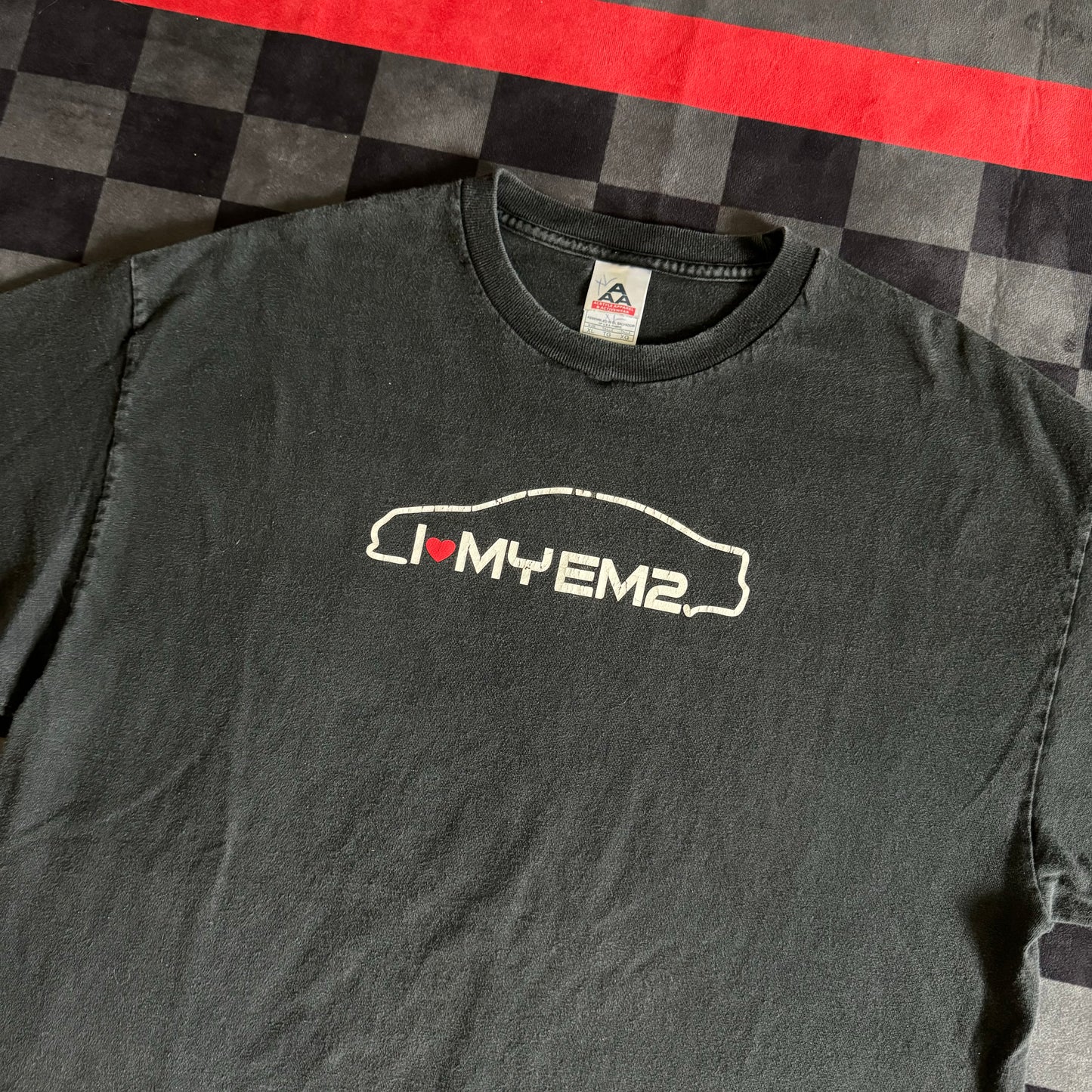 Honda Civic I <3 MY EM2 Black T Shirt
