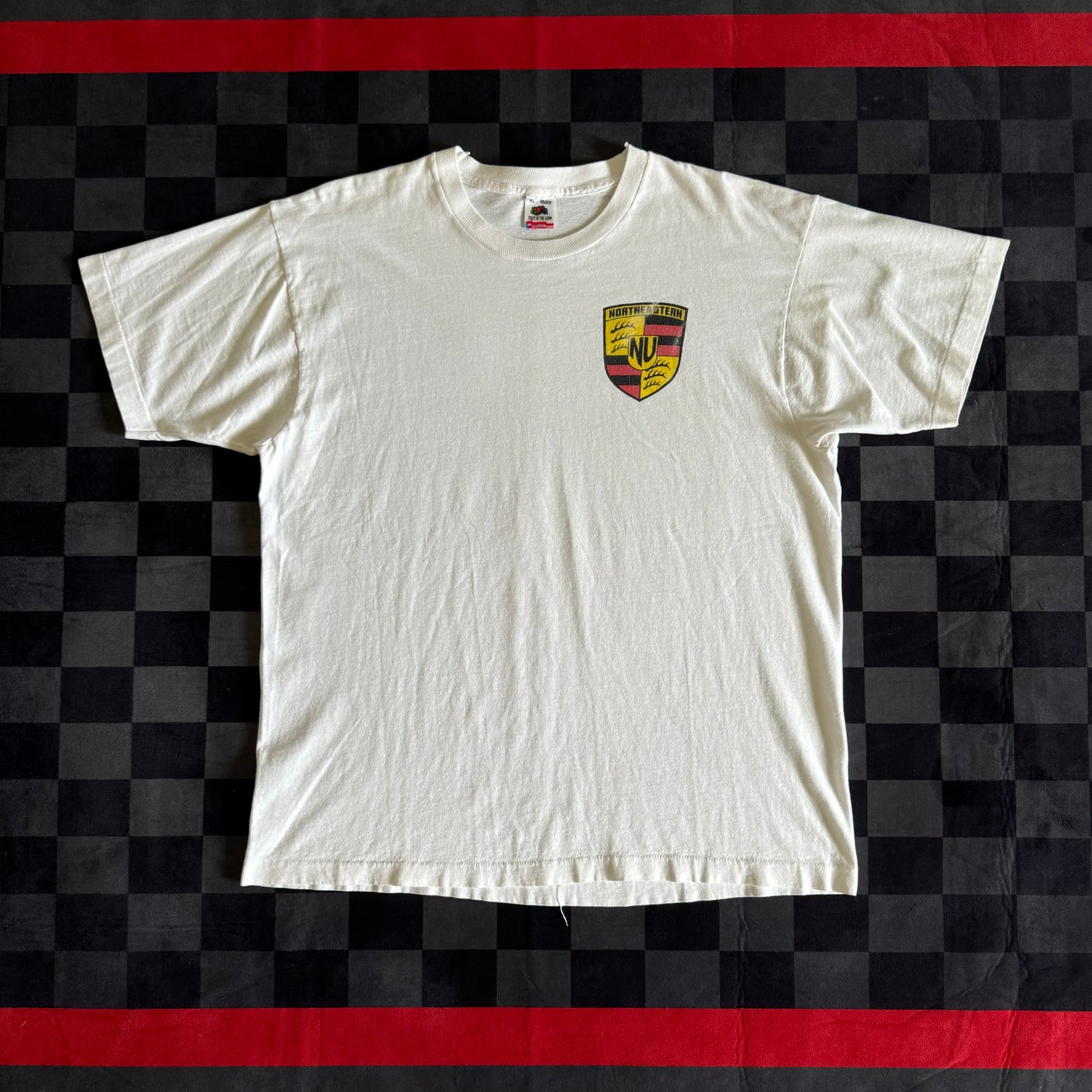 Northeastern Porsche 911 $0-60K White T Shirt