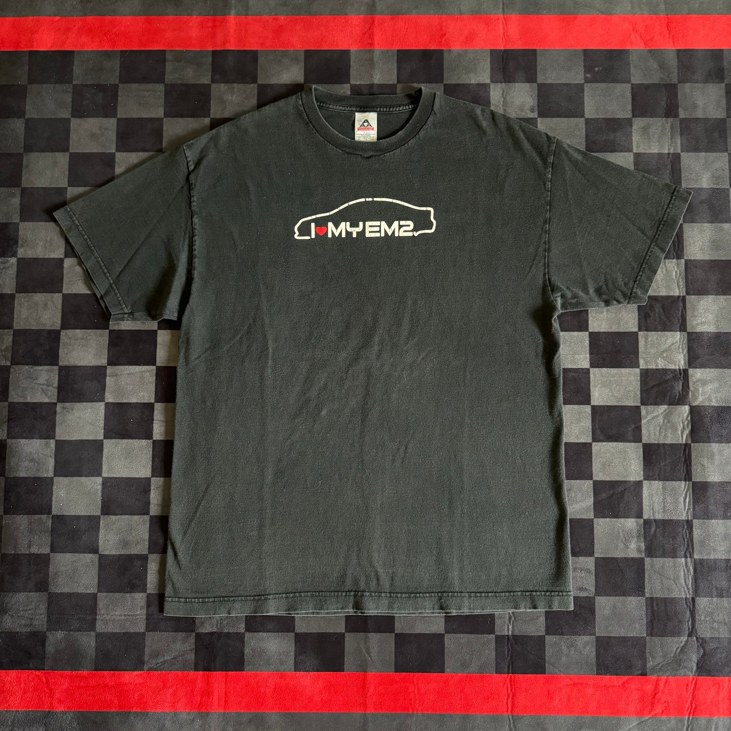 Honda Civic I <3 MY EM2 Black T Shirt