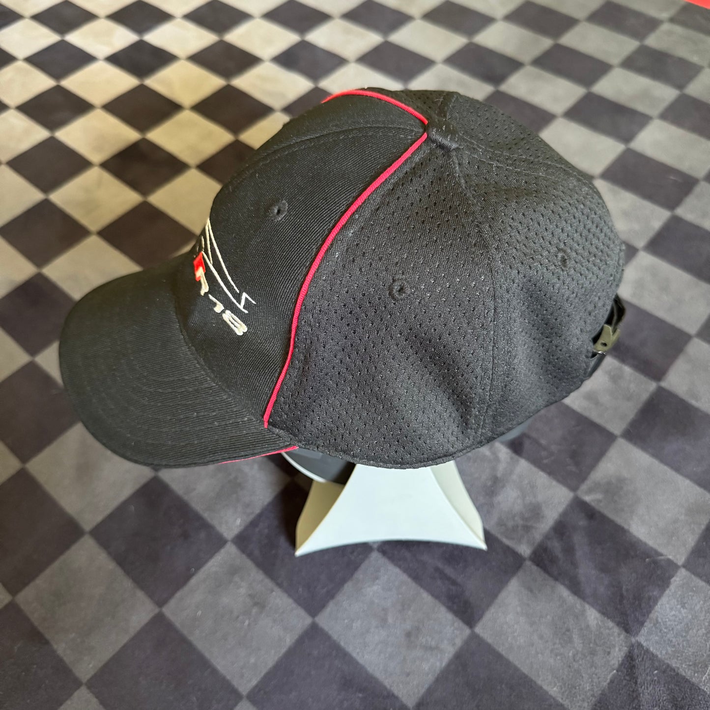 Audi Motorsports R 18 Black Red Hat Cap