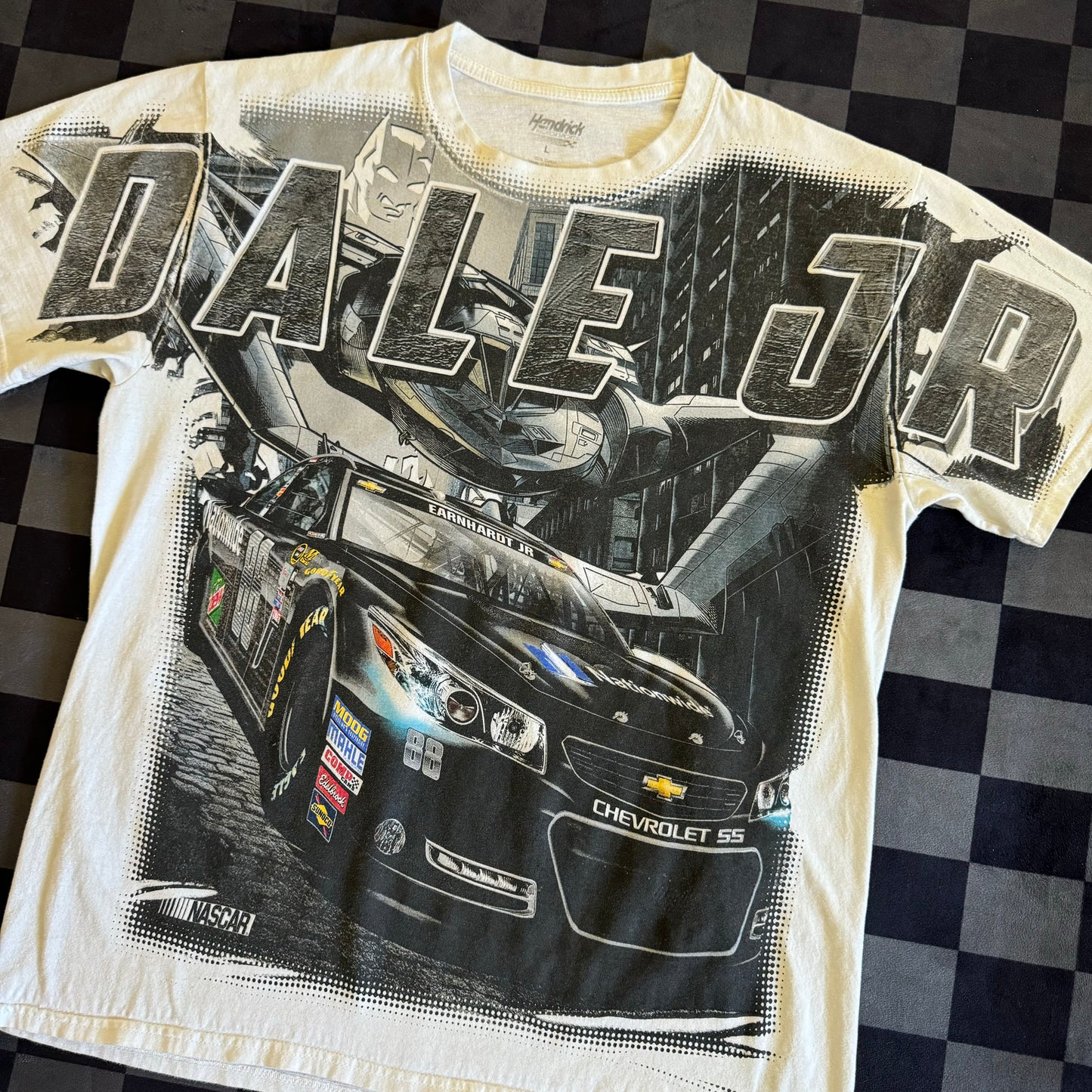 Dale Earnhardt Jr 88 Batman NASCAR T Shirt Large