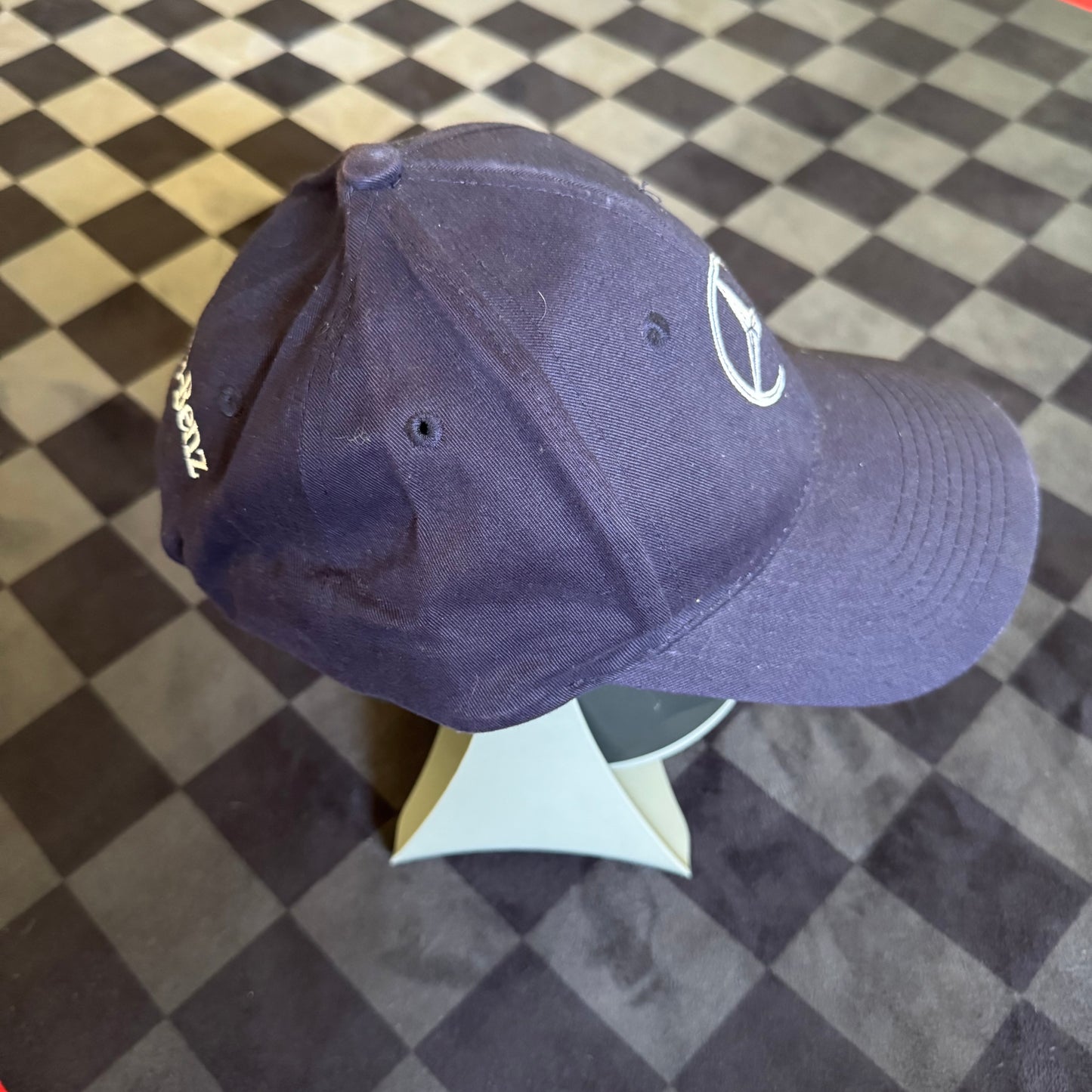 Vintage Mercedes Benz Star Navy Hat Cap