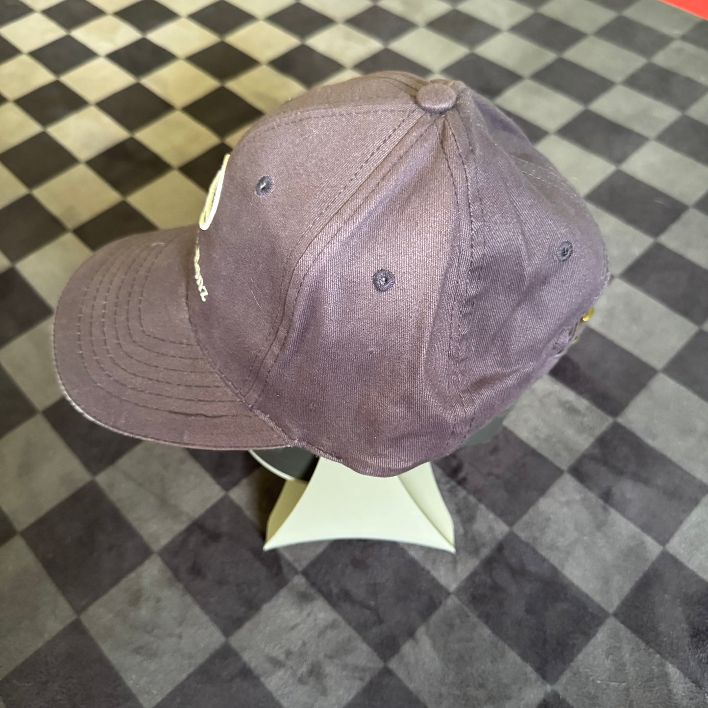 Vintage Mercedes Benz Navy Strapback Hat Cap