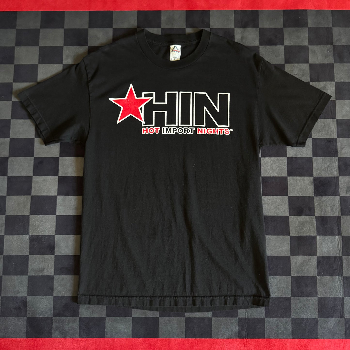 Hot Import Night 'HIN' Promo Black T Shirt