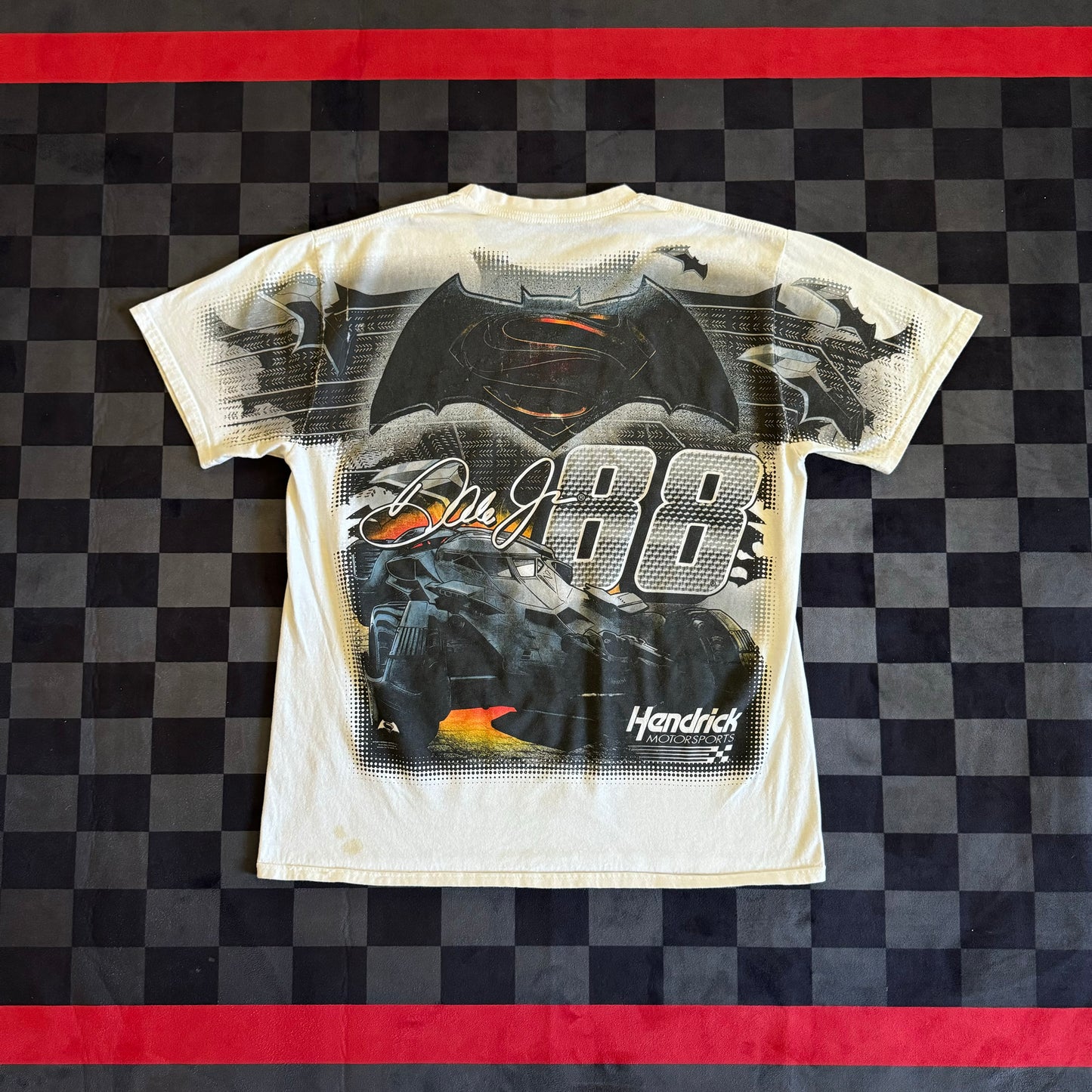 Dale Earnhardt Jr 88 Batman NASCAR T Shirt Large
