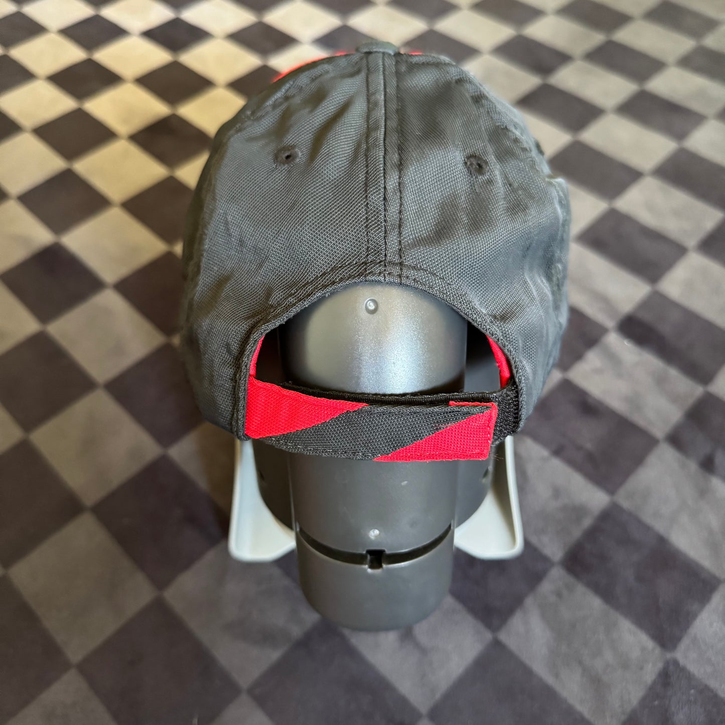Vintage Nissan Black Red Strapback Hat Cap