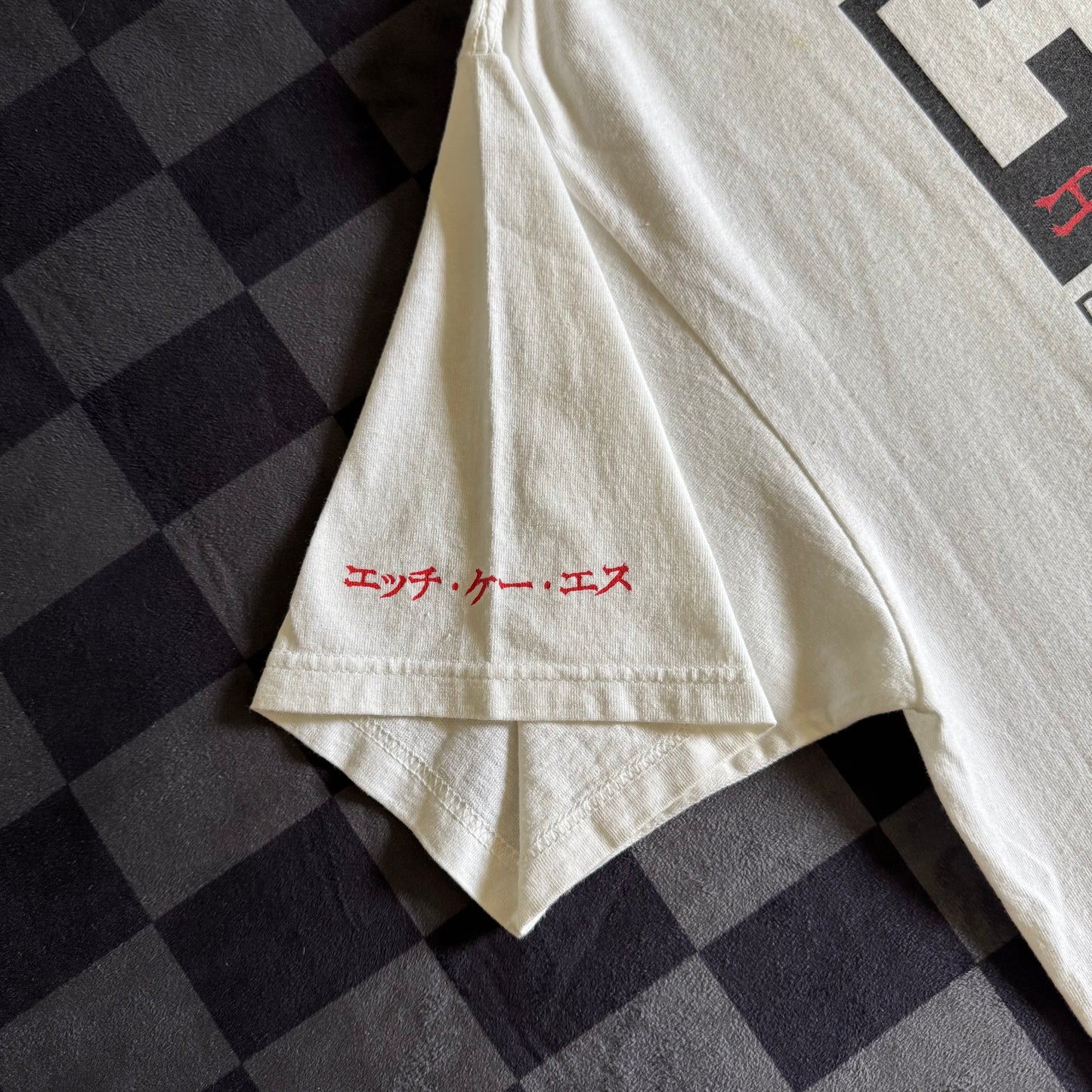HKS Block Logo White T-Shirt XLarge