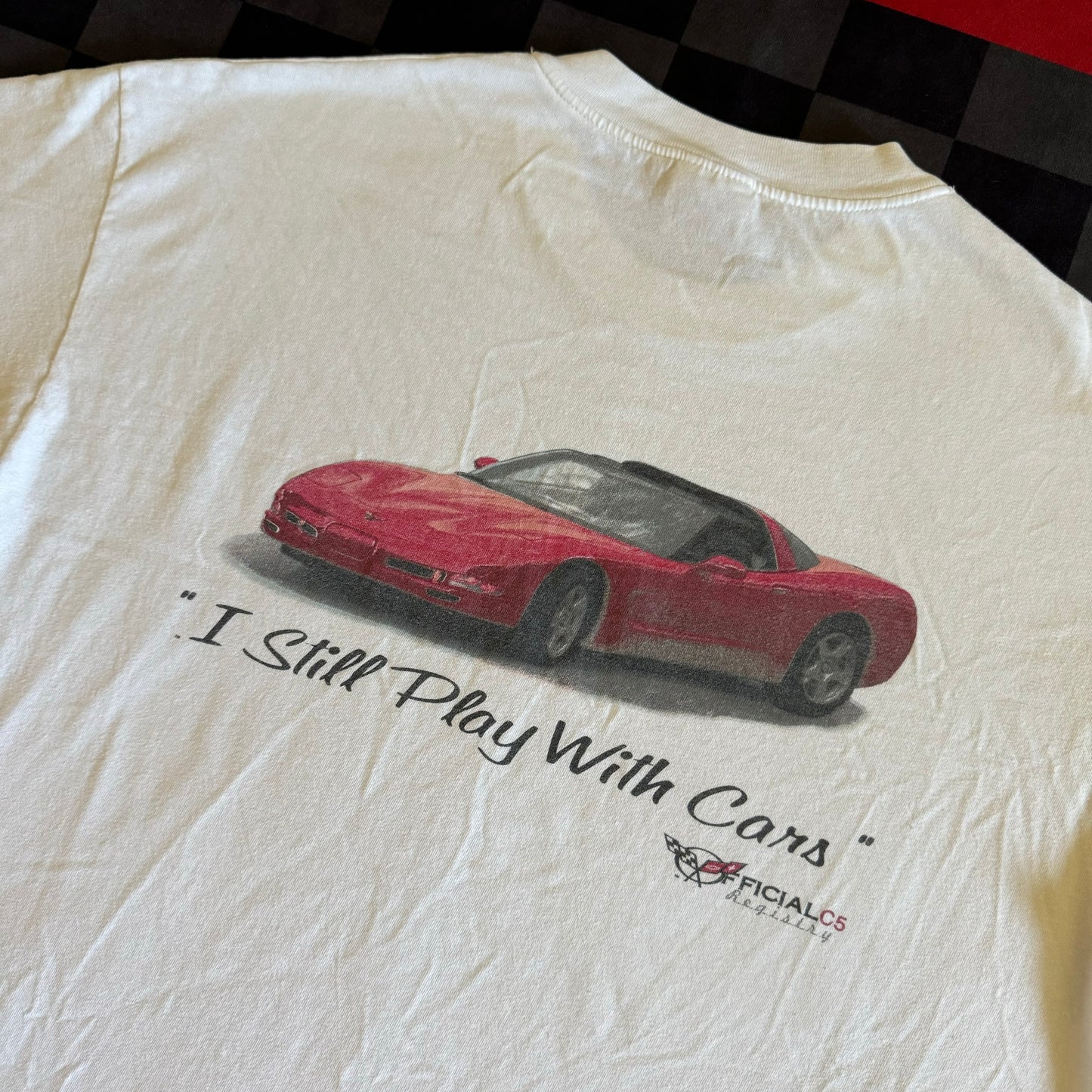 Official C5 Registry Corvette White T Shirt