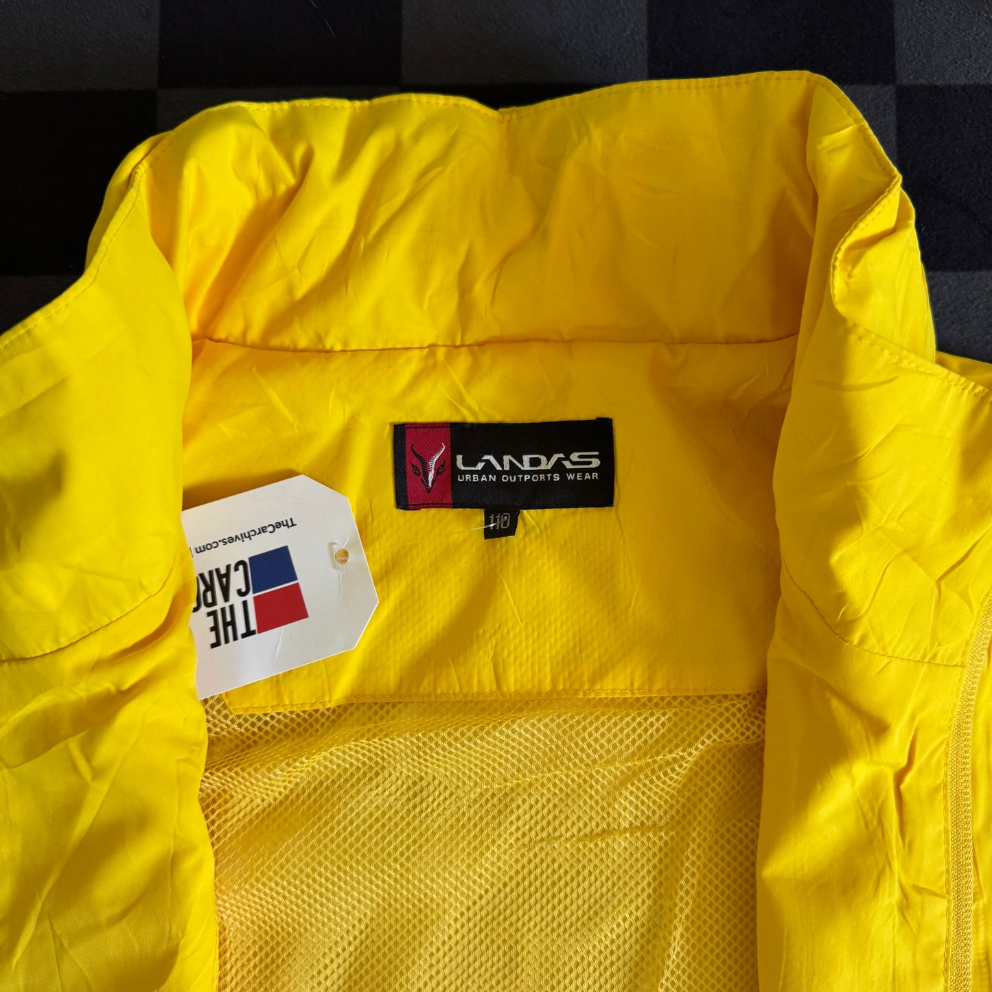 BMW M Power Korea Dealership Yellow Rain Coat Jacket Size XL