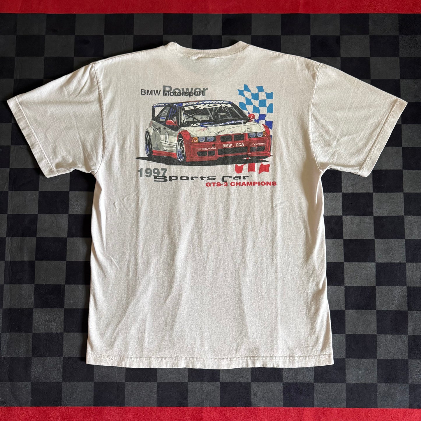 Vintage 1997 BMW M3 GTS Champions T Shirt Large