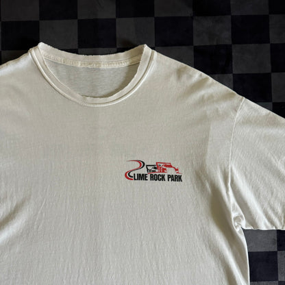 Lime Rock Park Track Layout White T Shirt