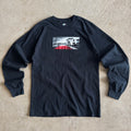 2000s BMW Performance E9X Box Logo Black Longsleeve Shirt (M)