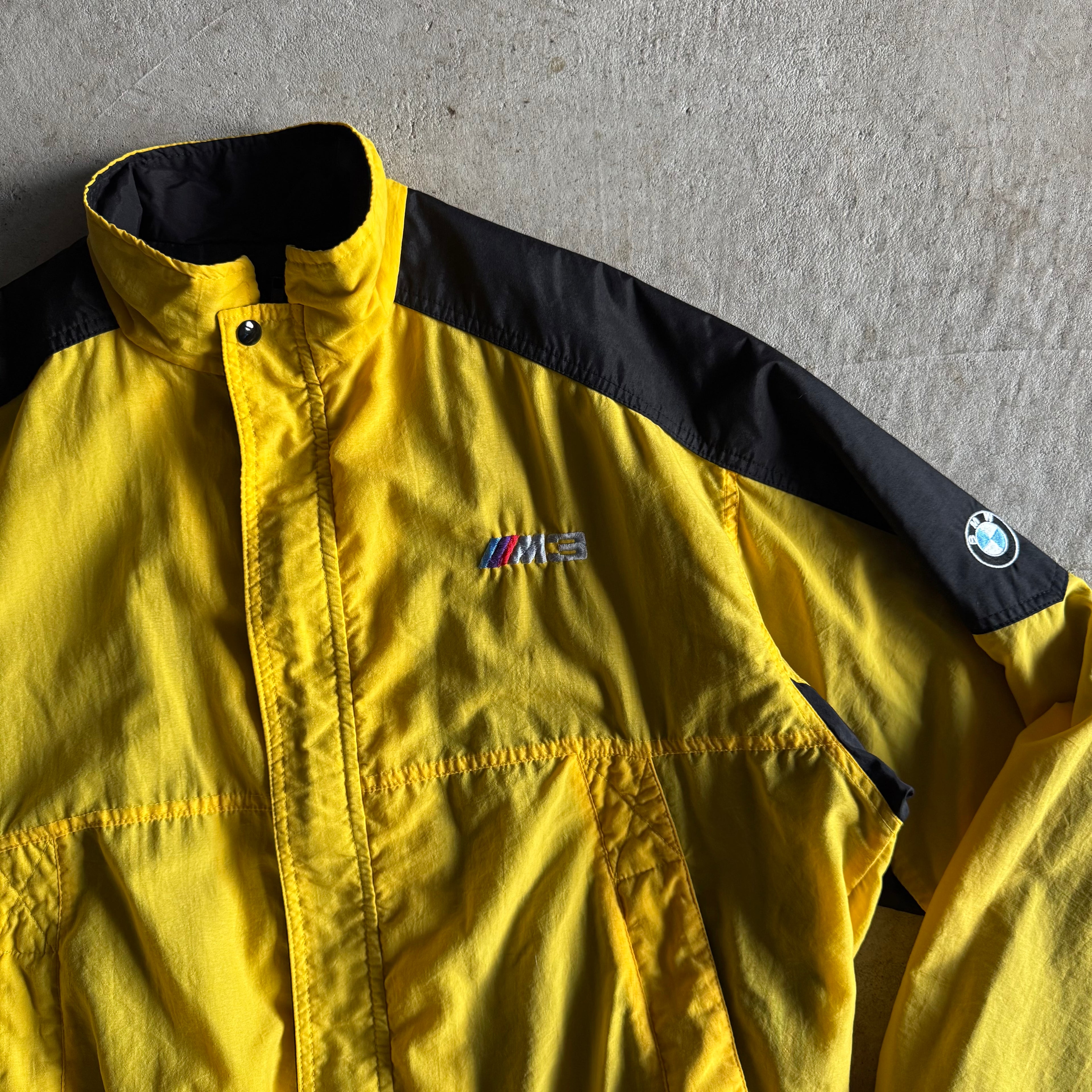 90s BMW Motorsports M3 Dakar Yellow Jacket (XL)