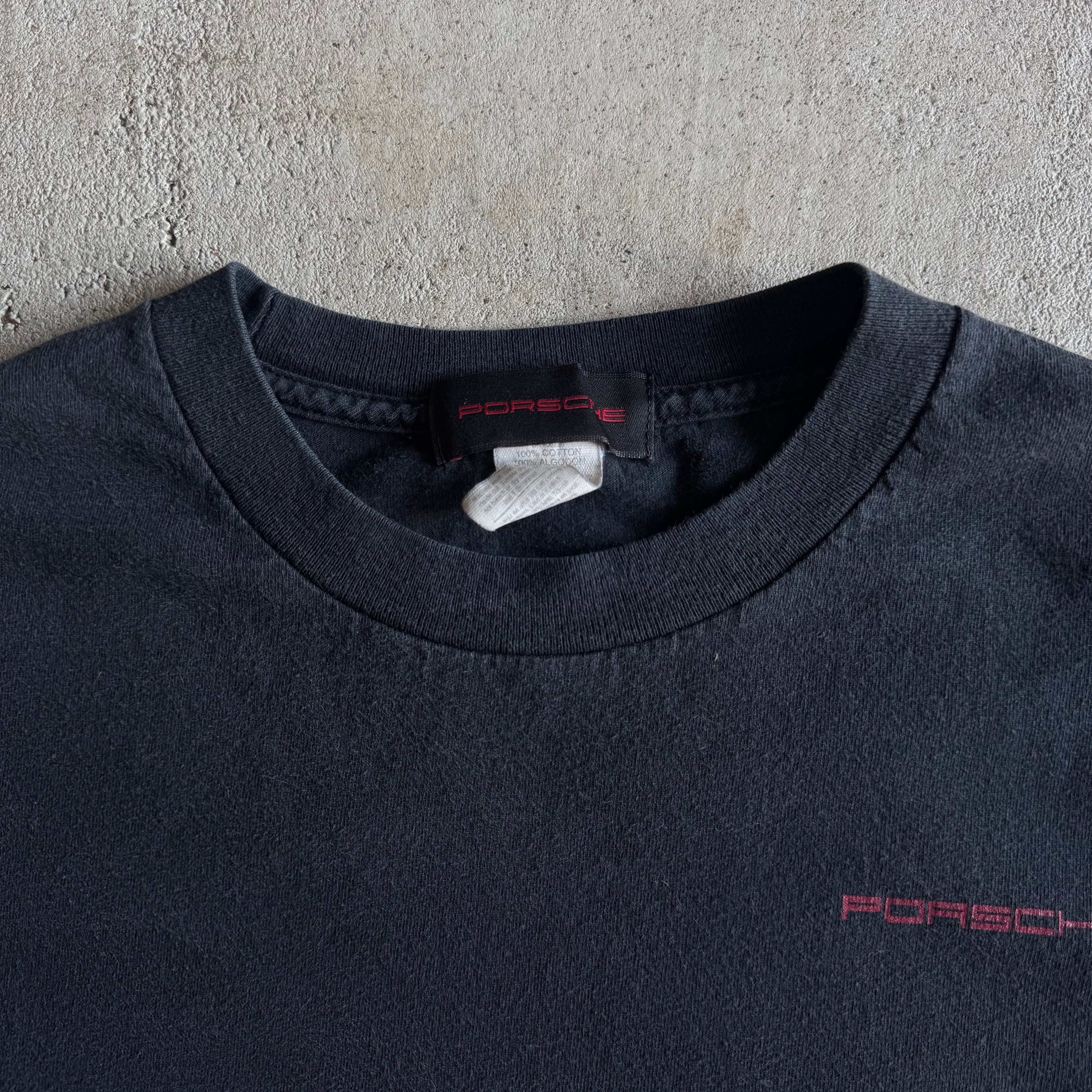 2000s Porsche Selection Champion GT1 Black T Shirt (XL)
