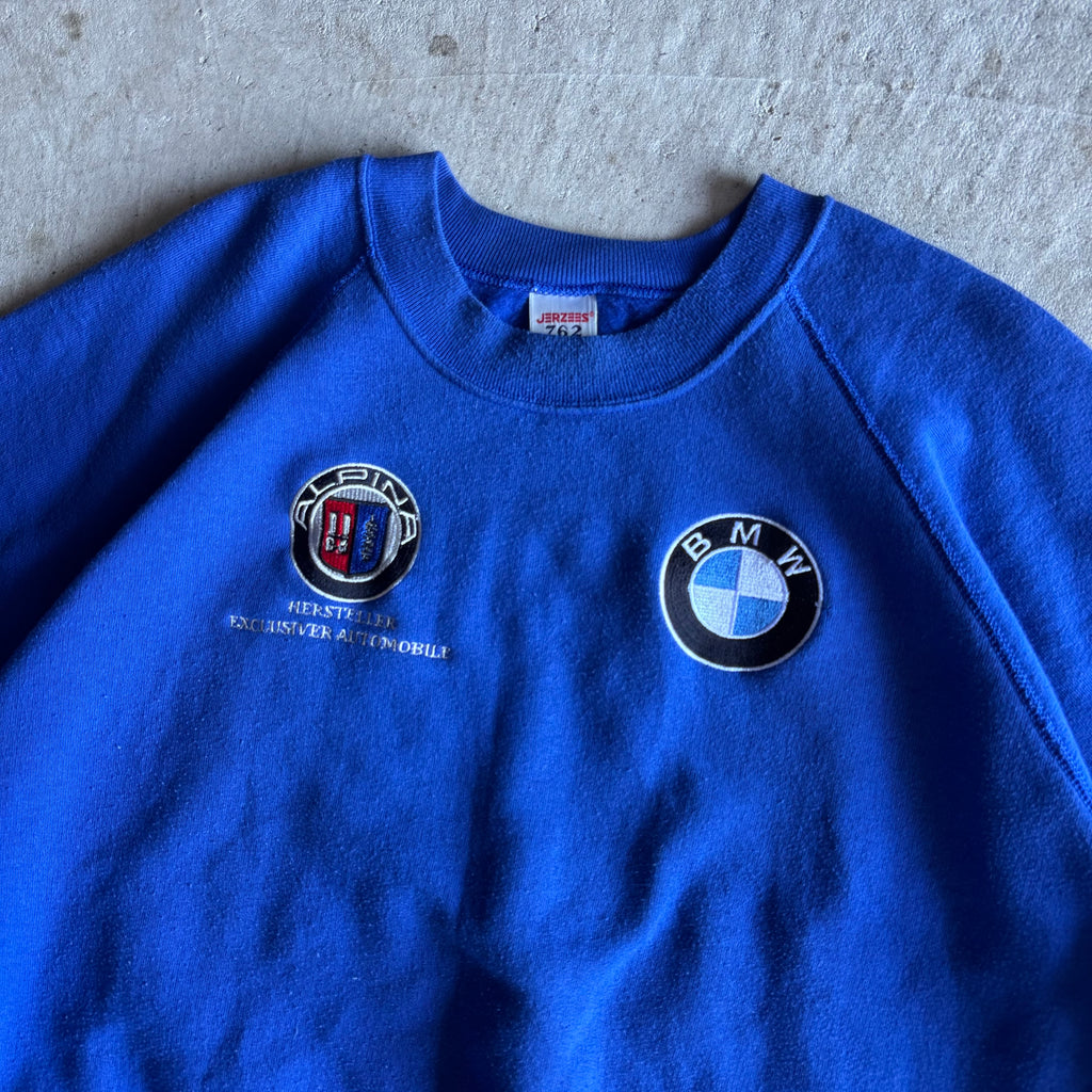 90s BMW Alpina Blue Pullover Sweater (L)