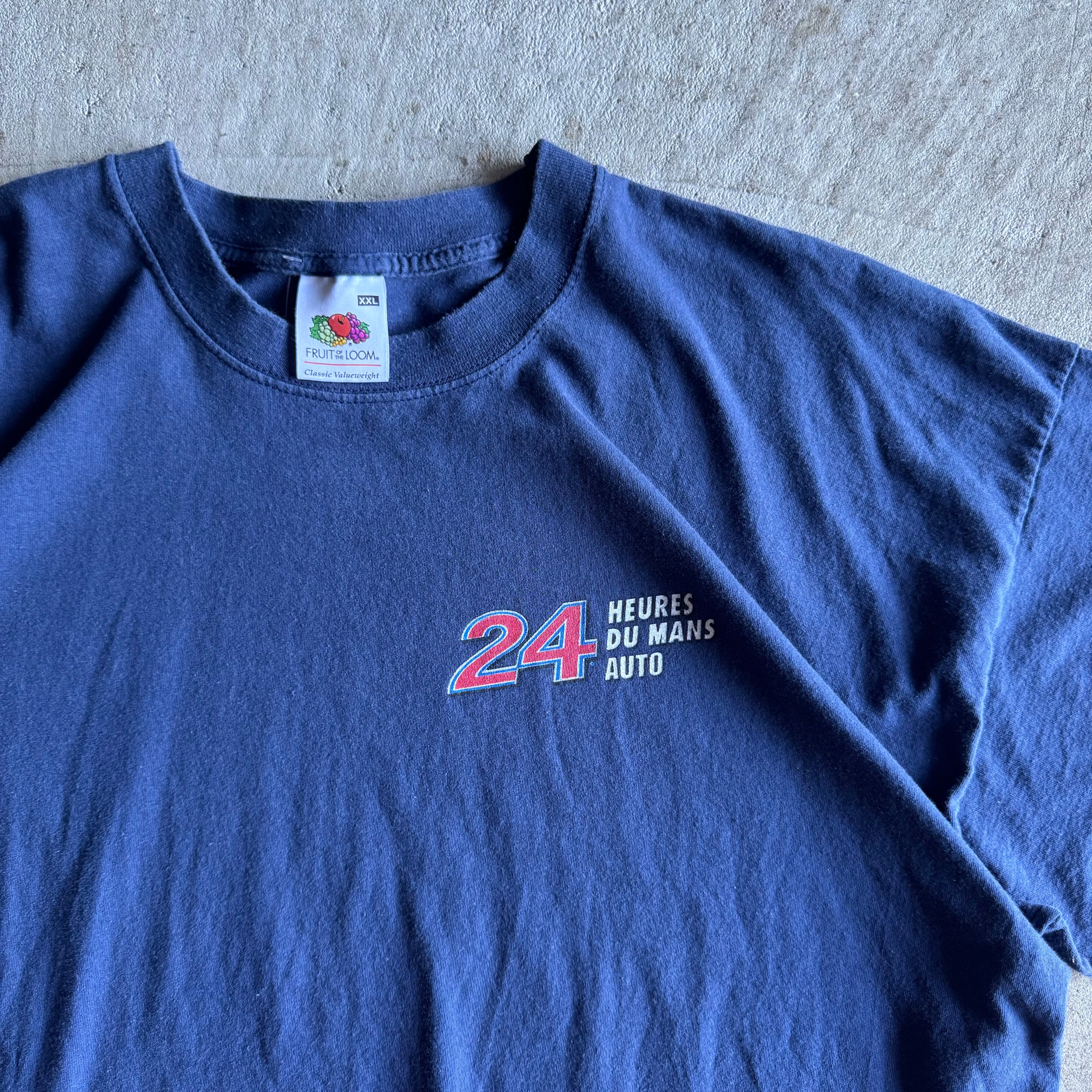 Vintage 2003 24 Heures Du Mans Dodge Viper Navy T Shirt Size XXL