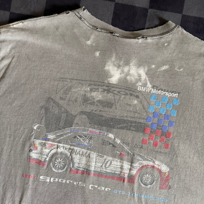 Vintage 1997 BMW M3 GTS Champions Gray T Shirt XL
