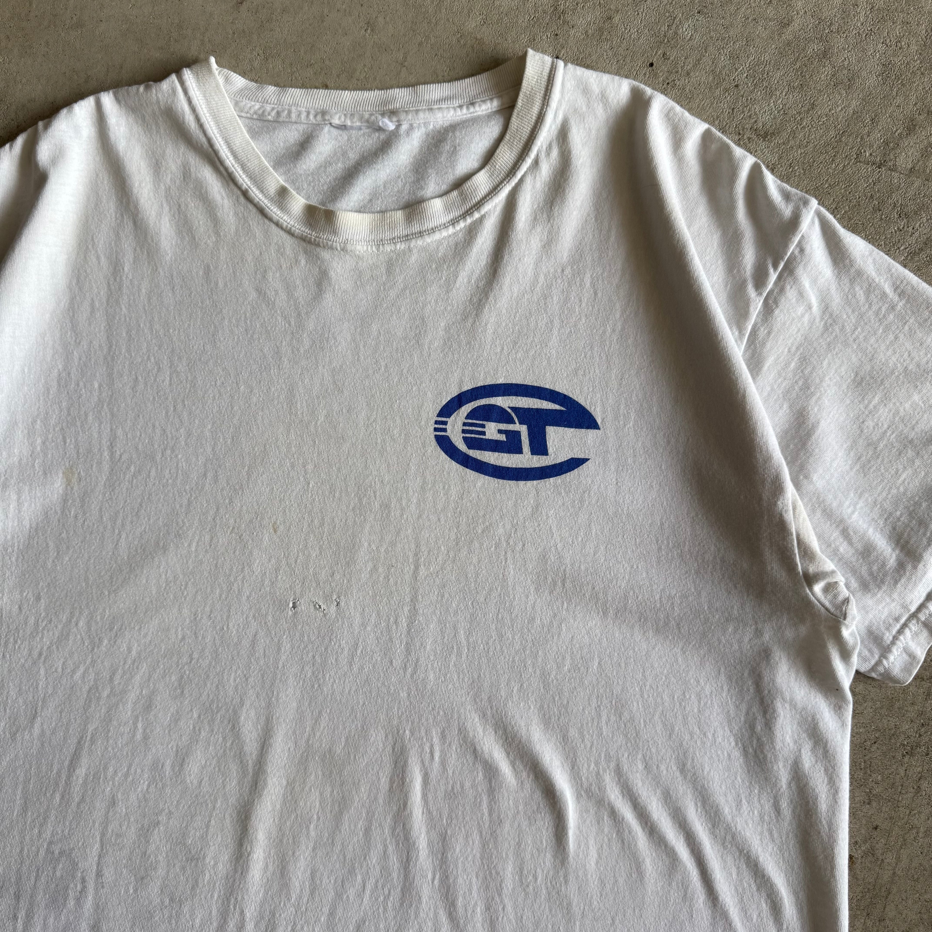 90s FIA GT Legends White Distressed T Shirt (L)