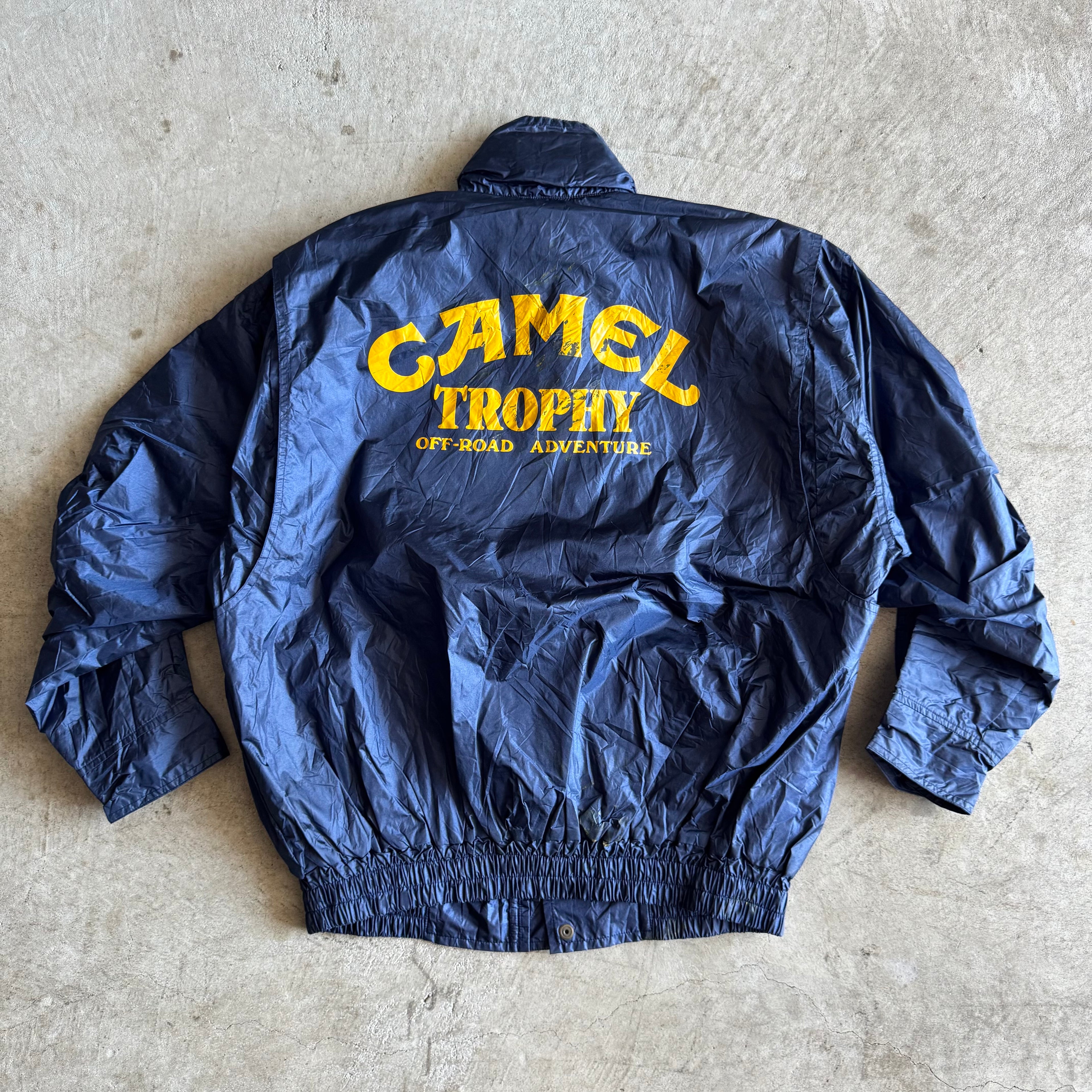 90s Camel Trophy Adventure Gear Navy Outerwear Coat Jacket (M)