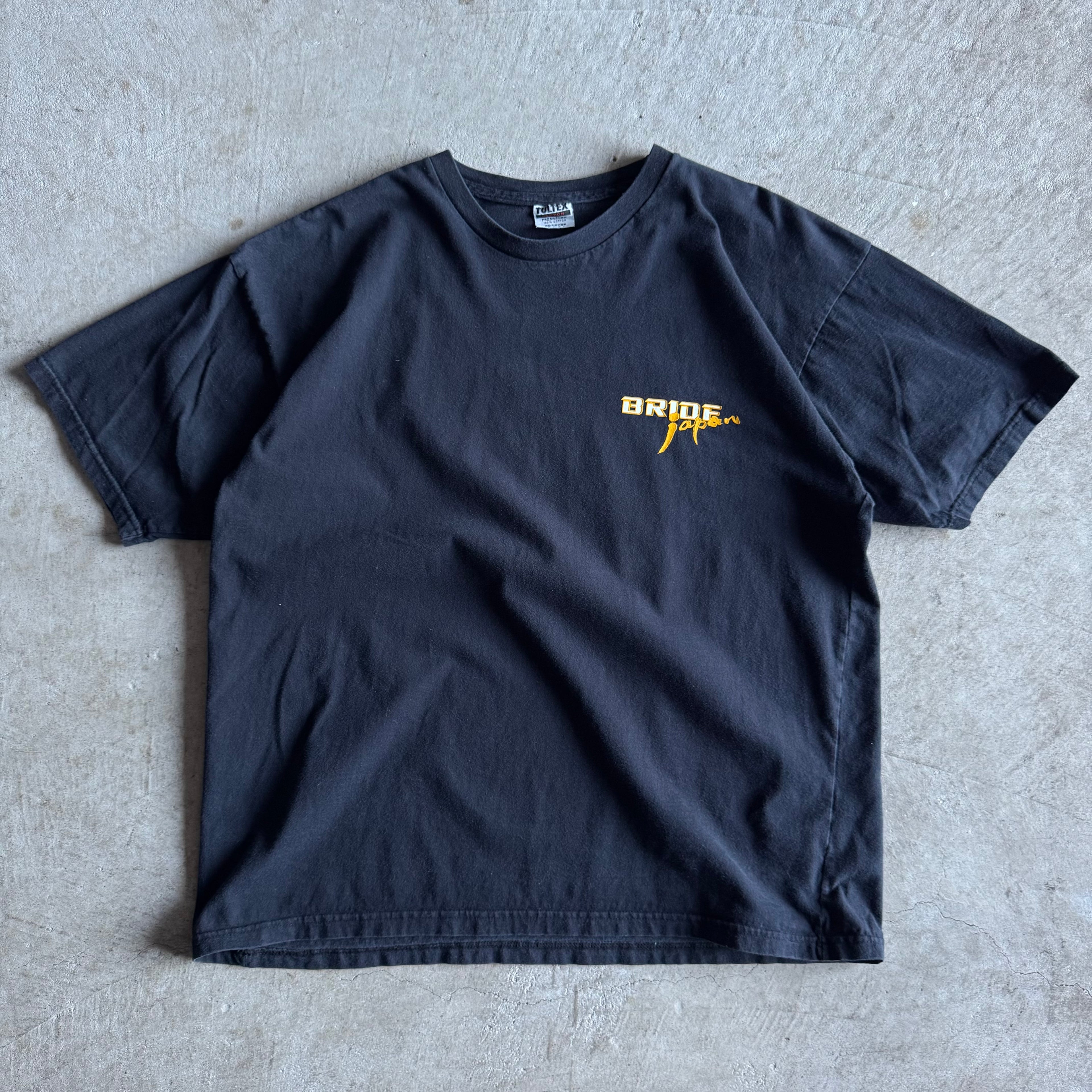 90s Bride Japan Holding Monster Seats Black T Shirt (XL)