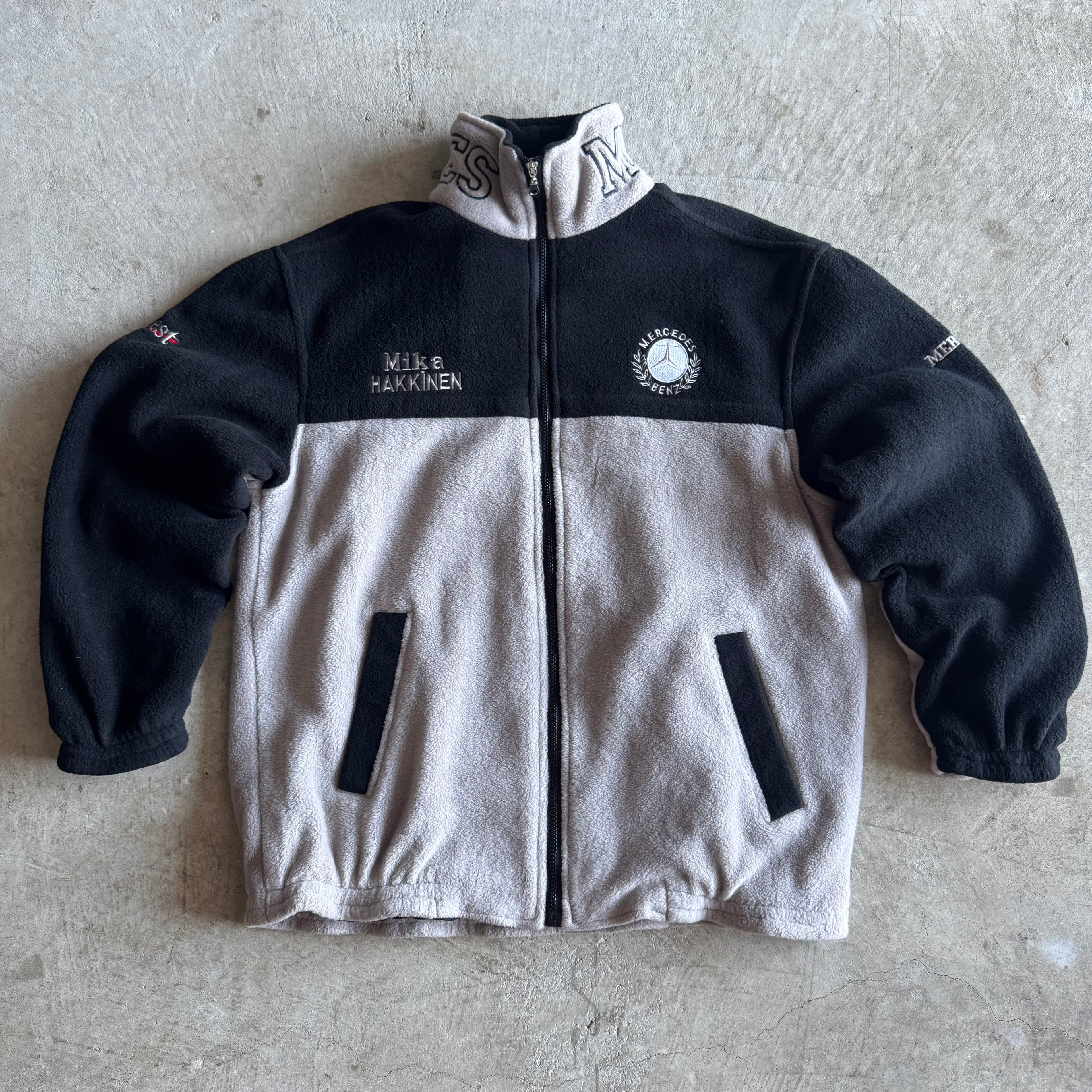 Vintage 90s Mercedes Motorsport F1 Formula 1 Sweater Size Large