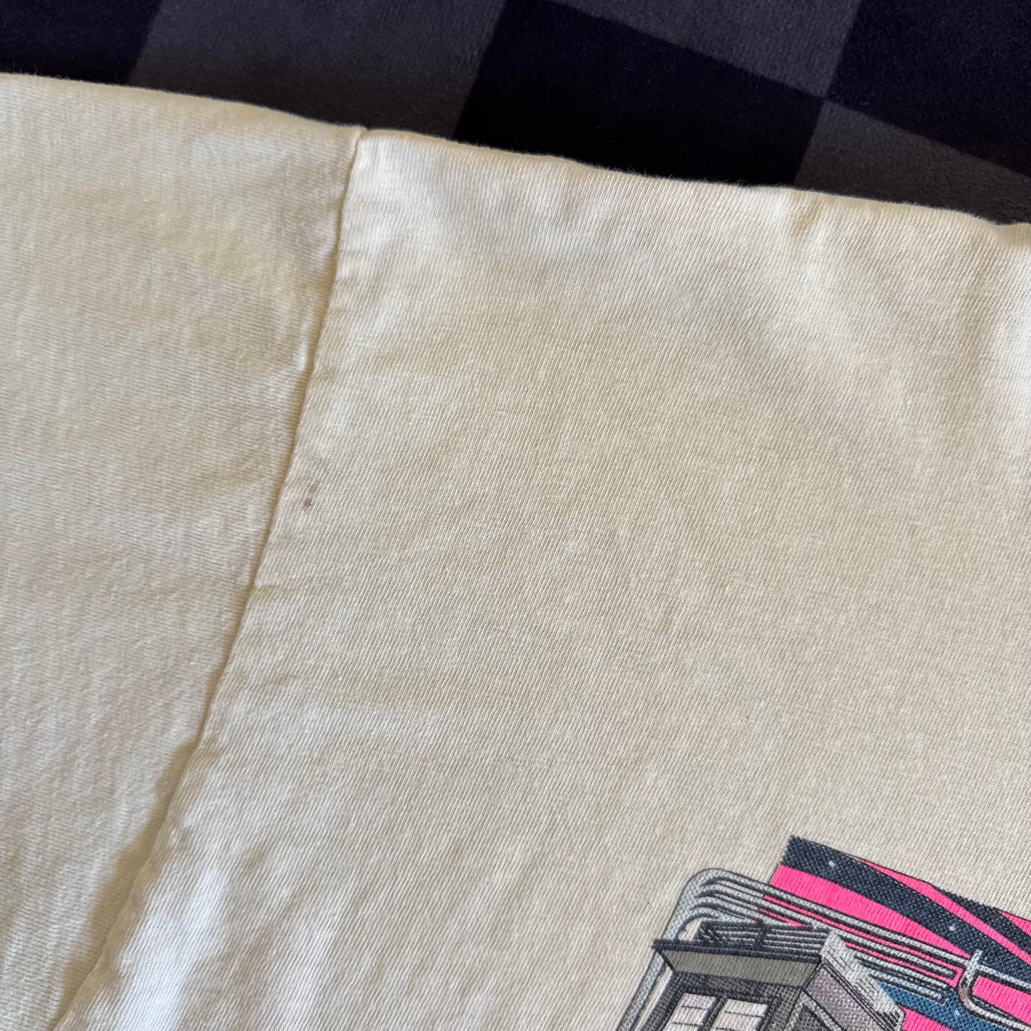 Vintage 1993 Mopar Nationals Indianapolis Raceway Yellow T Shirt Size Large