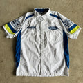 2000s Ford Marcus Gronholm Rallying Team Button Up Shirt (L) (Copy)