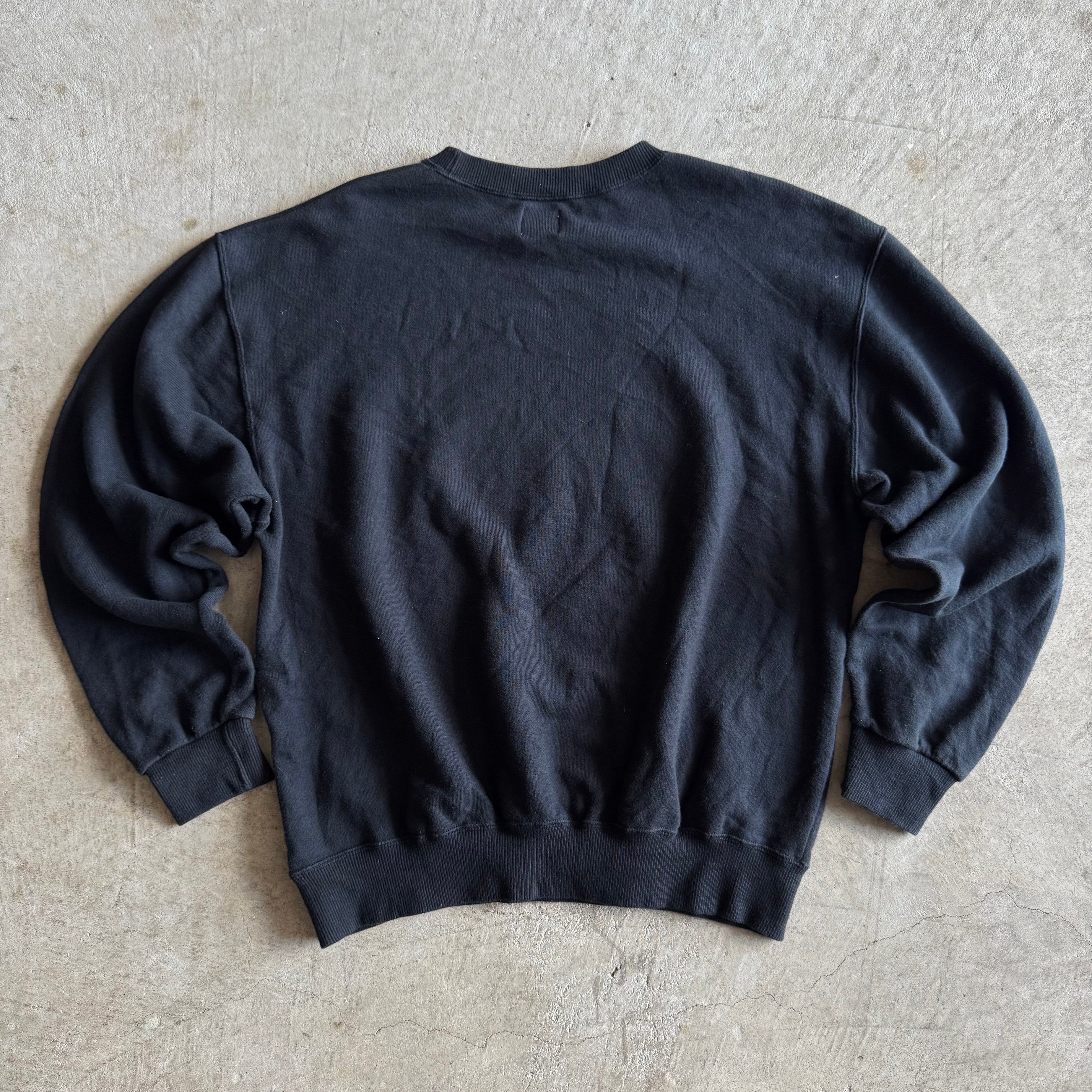 Vintage 90s Honda F1 Collection V10 Black Crewneck Sweater Size Large