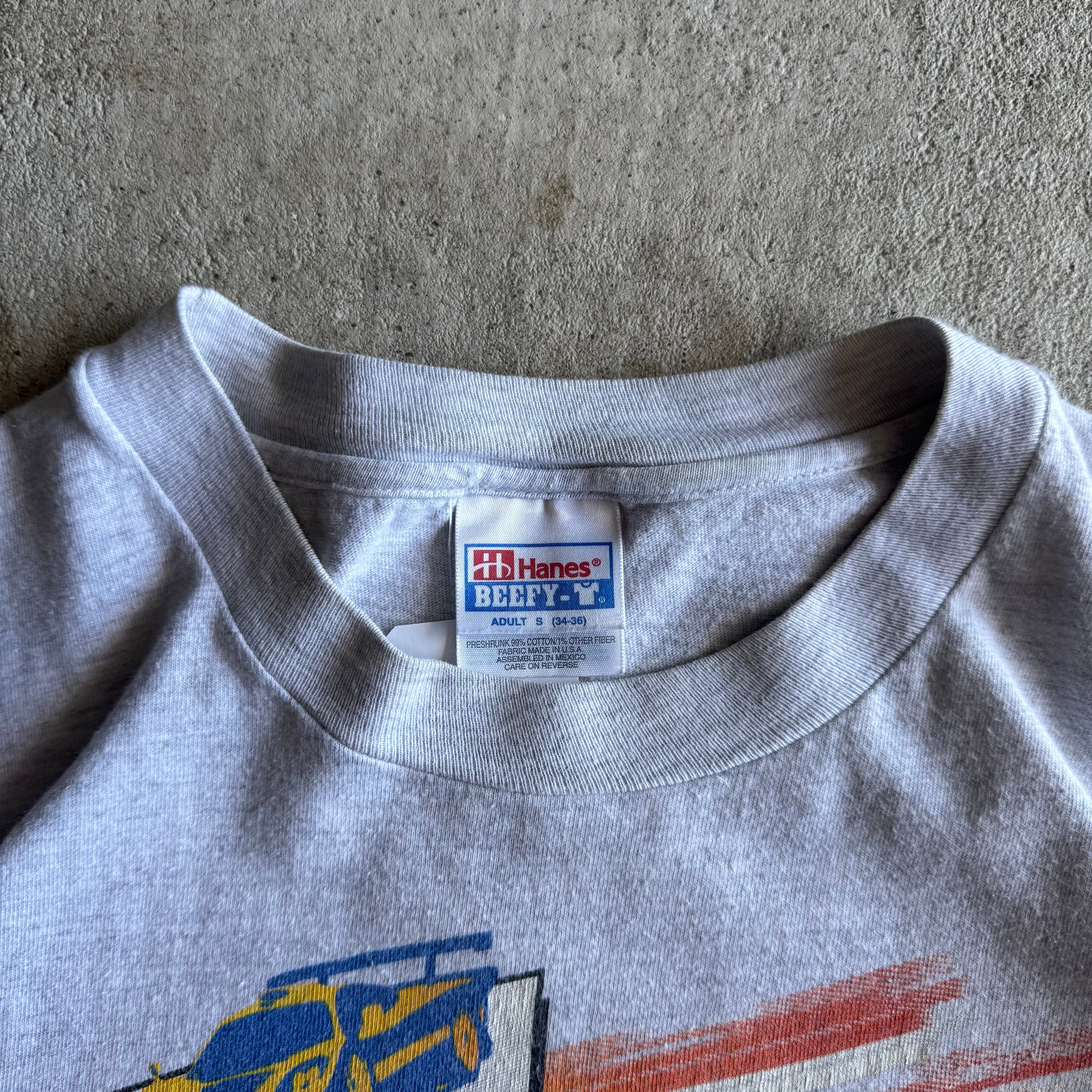 Vintage 90s 1997 Visa Sportscar Championships Grey T Shirt Size Small