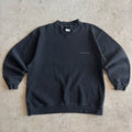 90s Porsche Selection Embroidered White Spellout Crewneck Sweater (L)