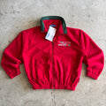 90s Sparco Castrol Team Toyota Europe Red Fleece Jacket (L)