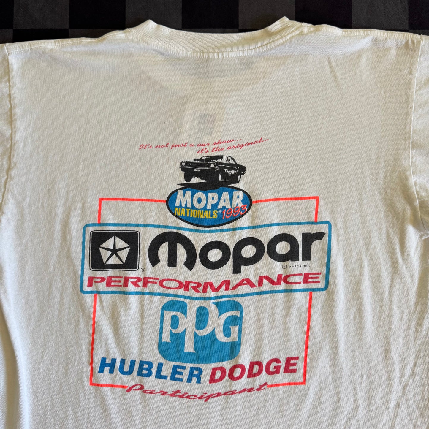 Vintage 1993 Mopar Nationals Indianapoilis Raceway T Shirt Size Large