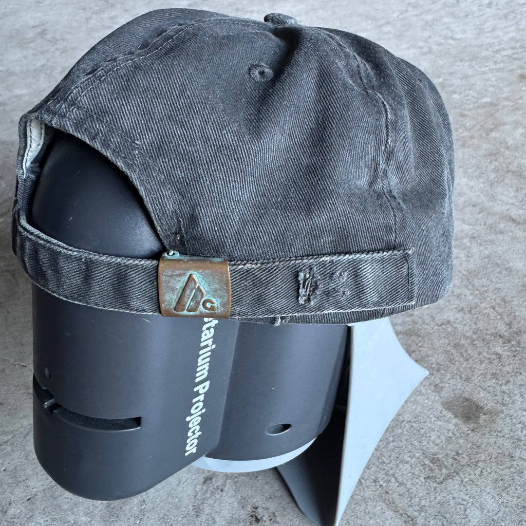 90s Porsche 911 Multi-color Silhouette Grey Adjustable Strapback Hat