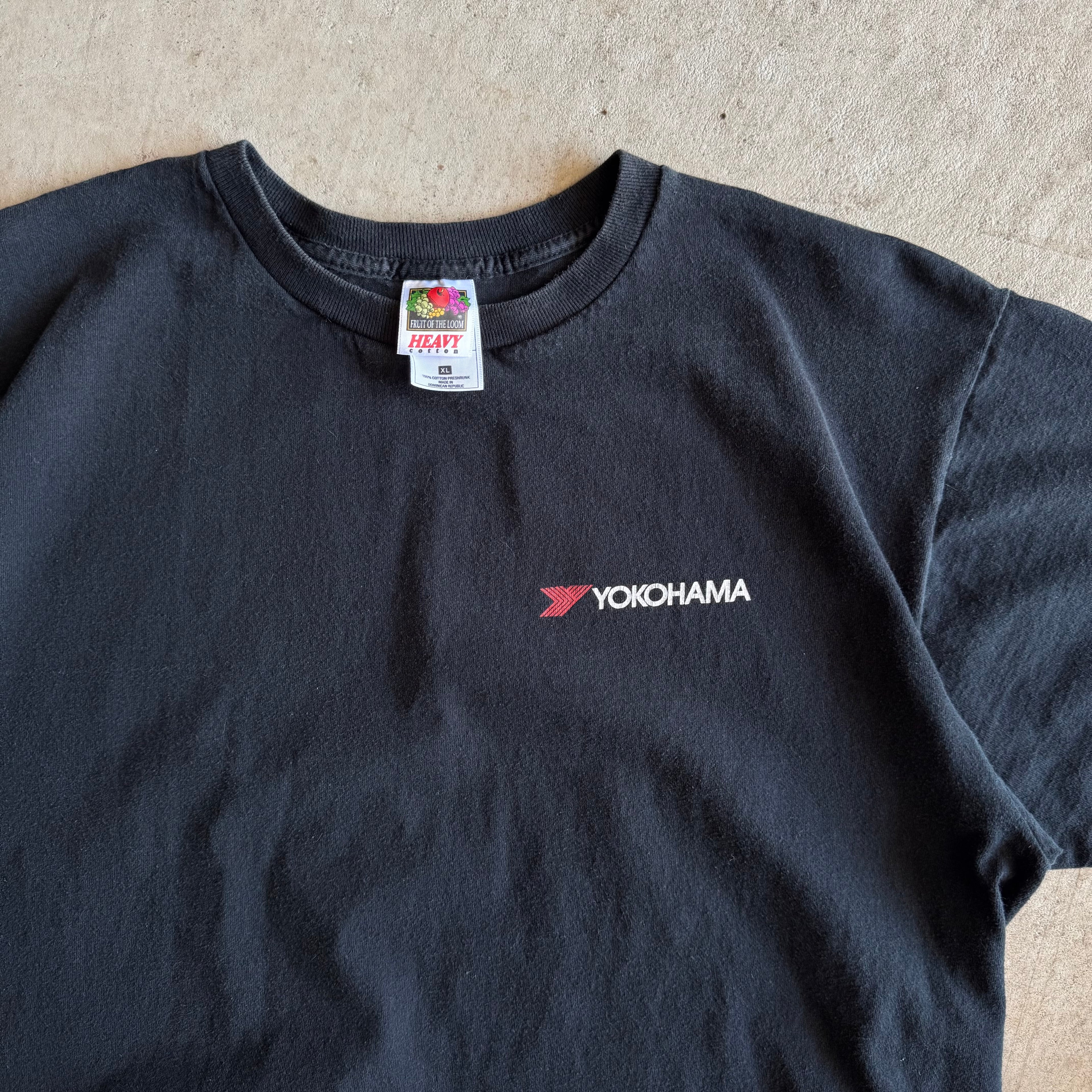 90s Yokohama Motorsports High Performance Black T Shirt (L)