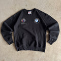 90s BMW Alpina Motorsports Black Crewneck Sweater (S)
