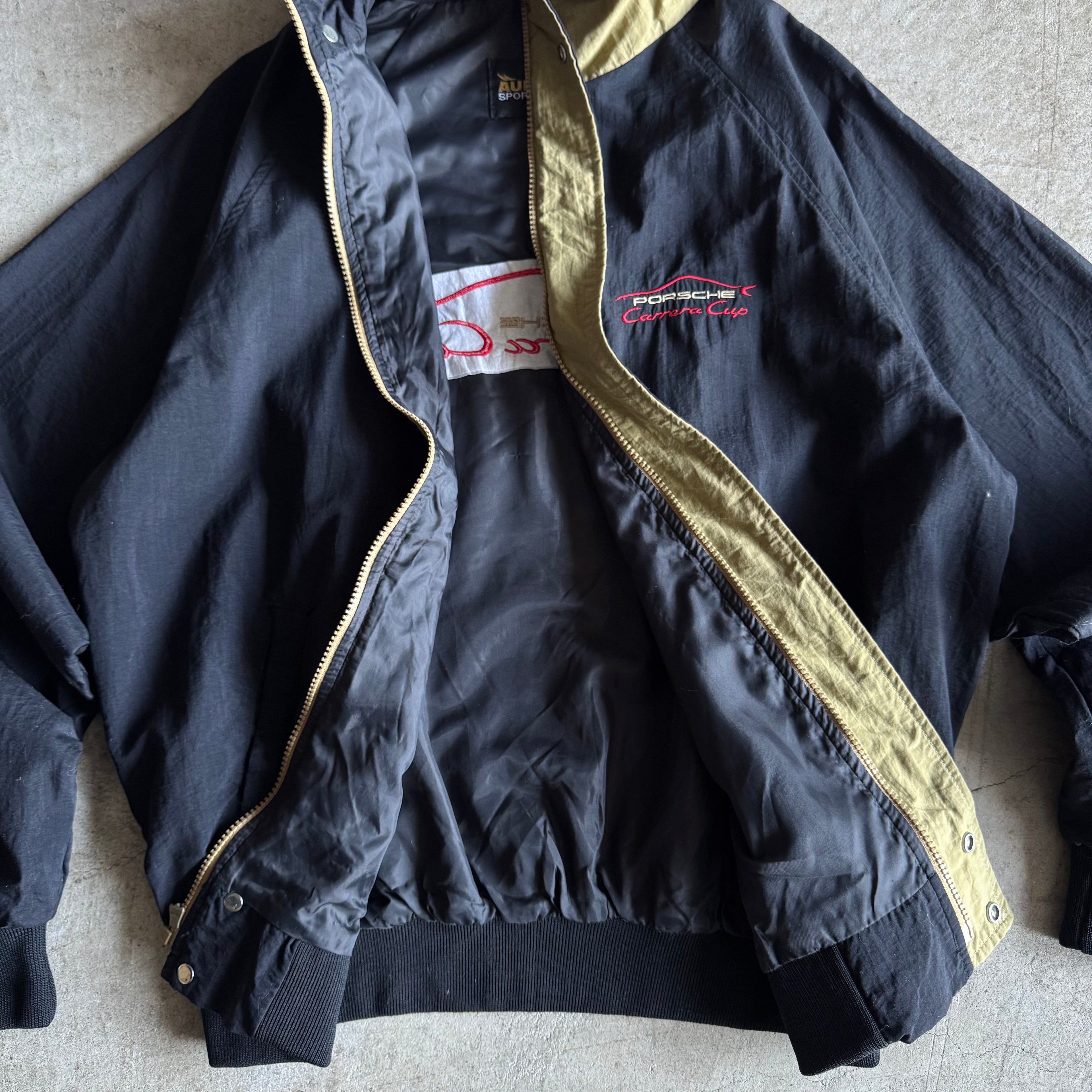 90s Porsche Carrera Cup Black Jacket (M)