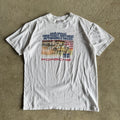 90s Porsche Monterey Historic Races White T Shirt (XL)