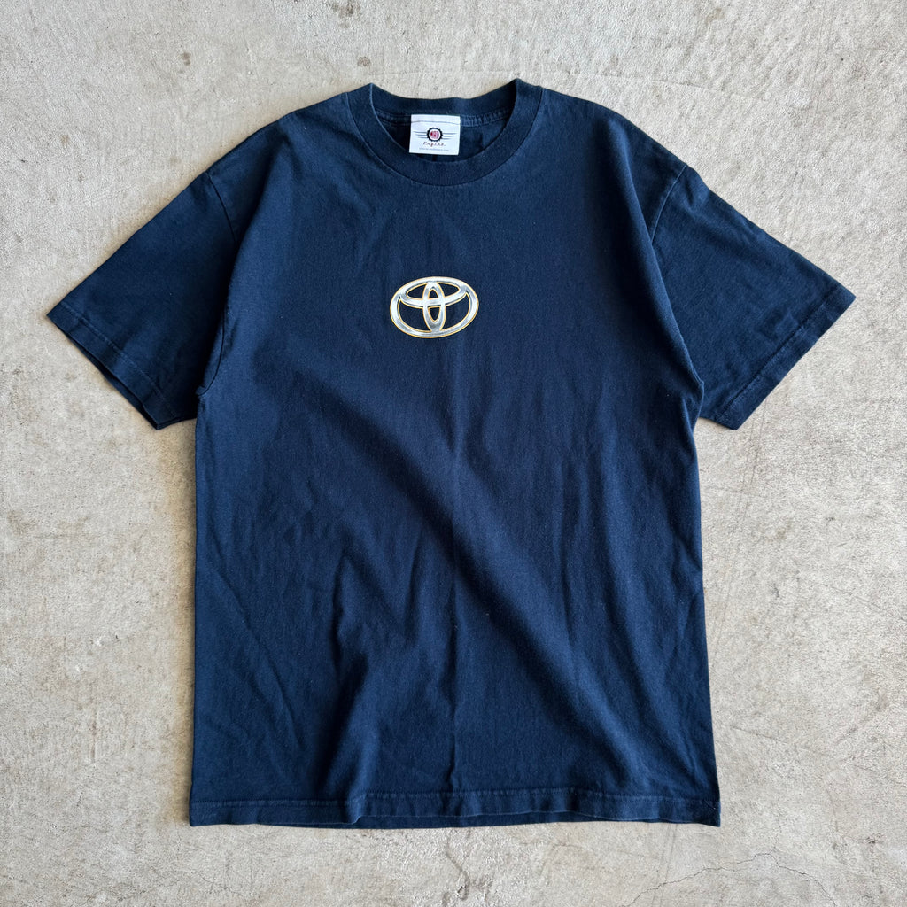 90s Mad Engine Toyota Supra Mkiiii Navy T Shirt (L)