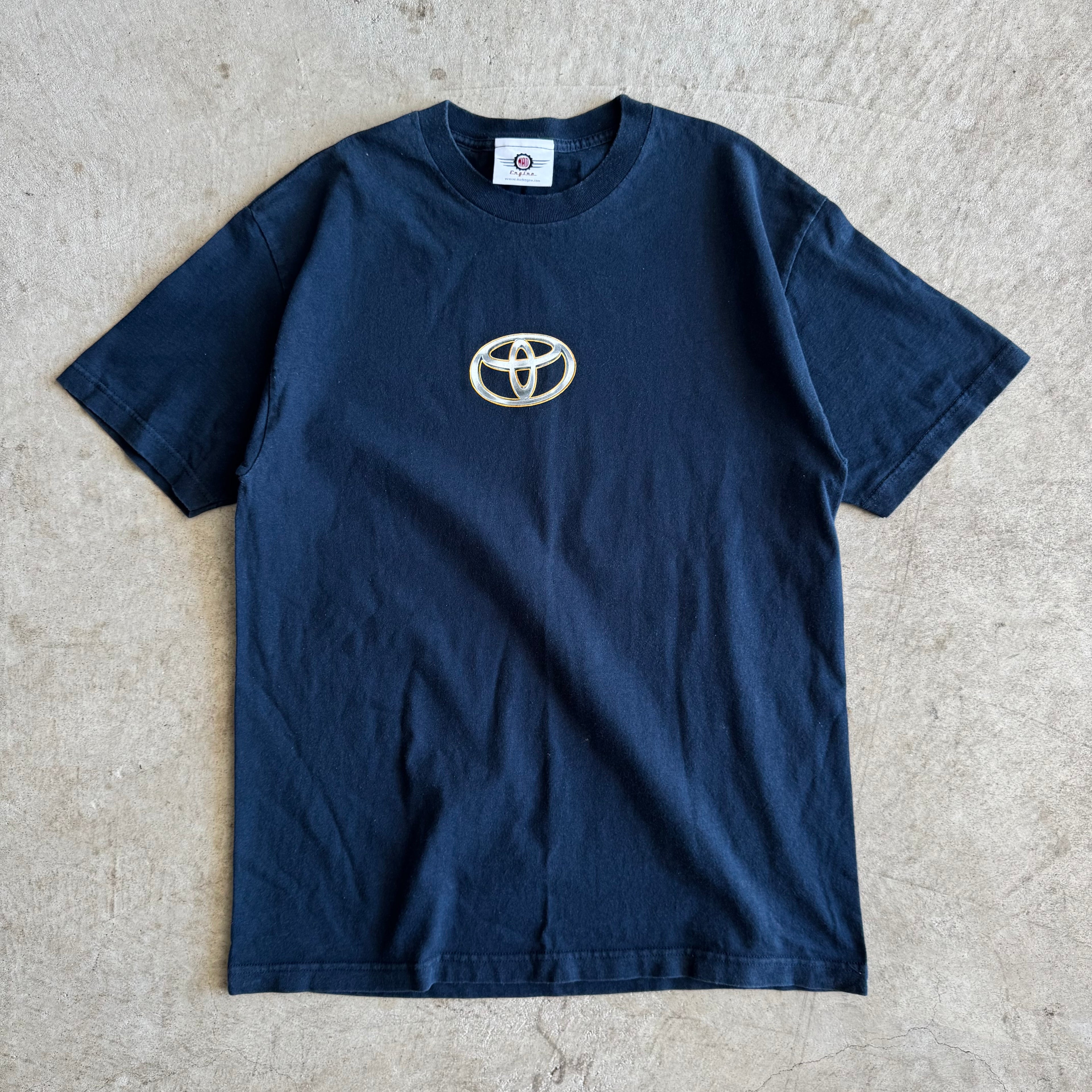 90s Mad Engine Toyota Supra Mkiiii Navy T Shirt (L)