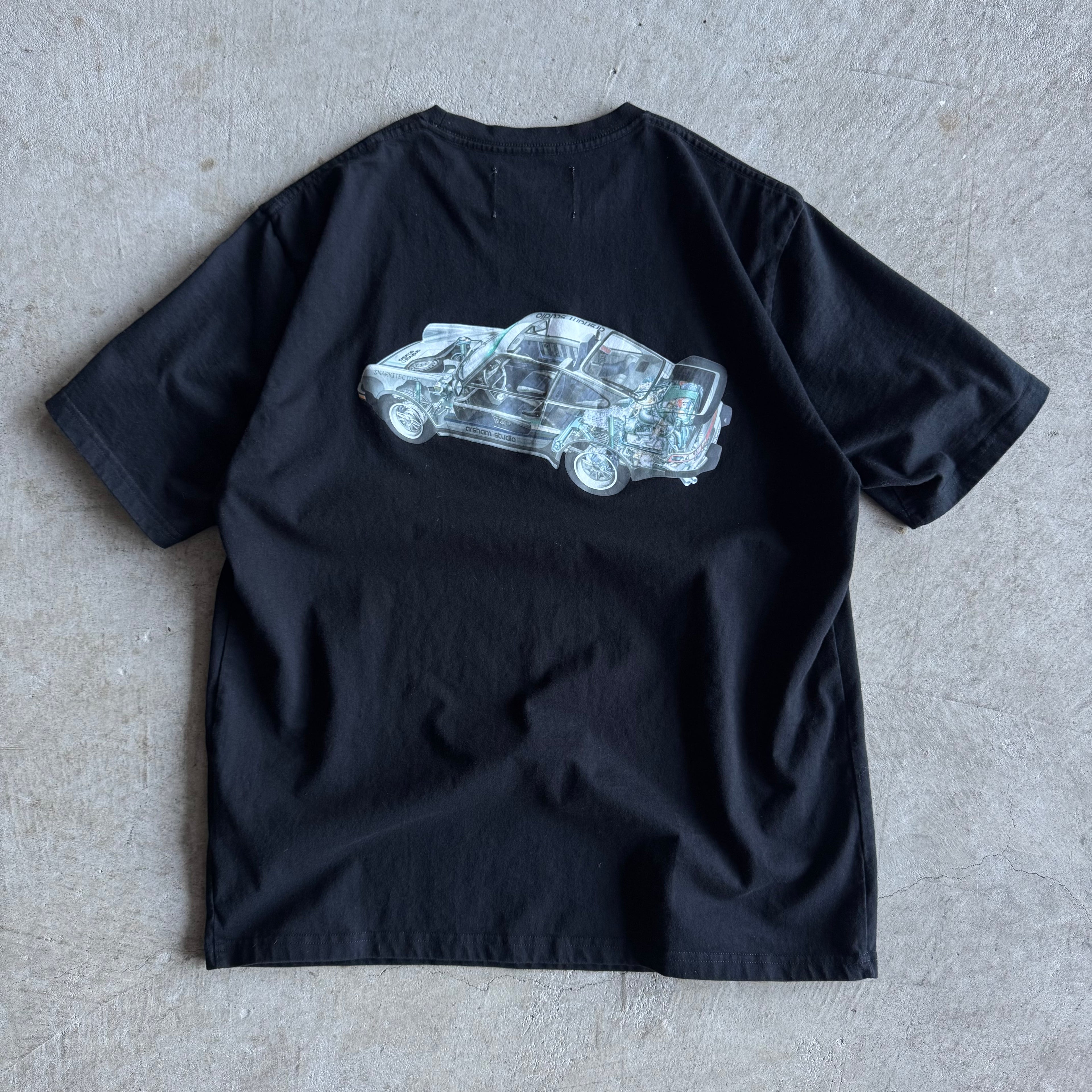Porsche Daniel Arsham 911 Turbo Black T Shirt (L)